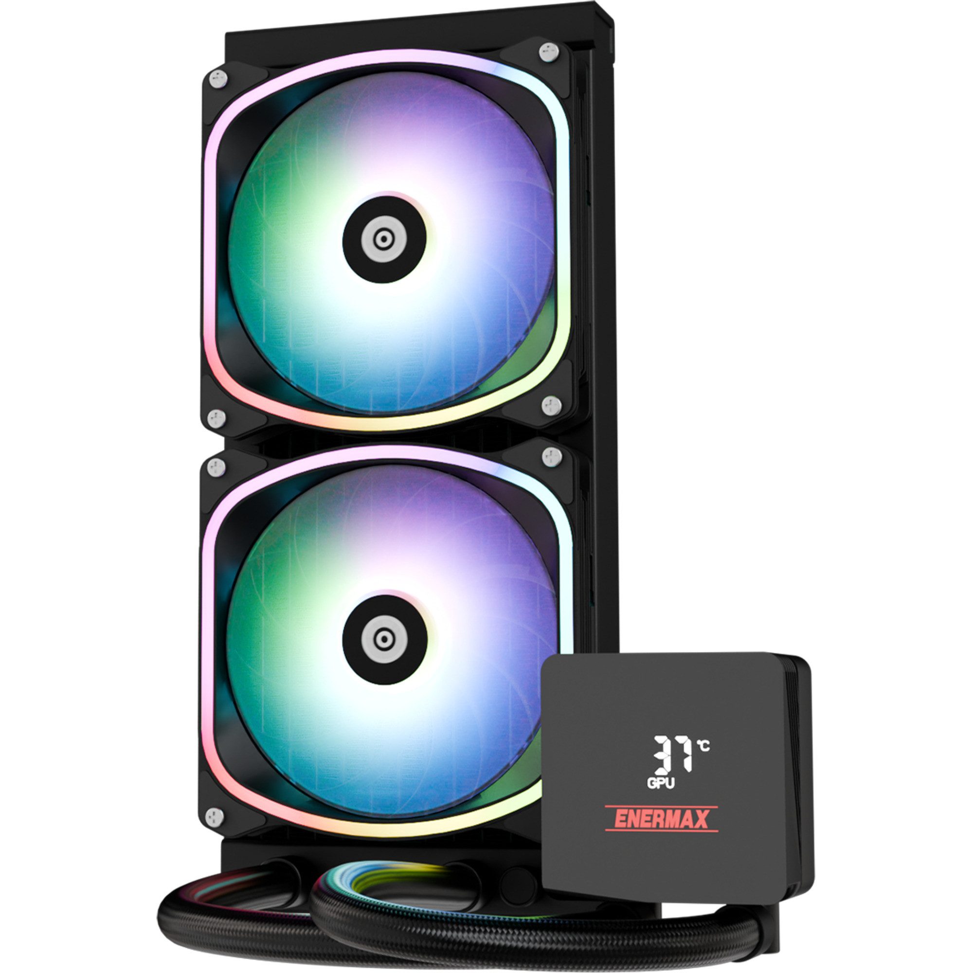 Enermax CPU Kühler Enermax Aquafusion II ARGB 240 mm, Wasserkühlung