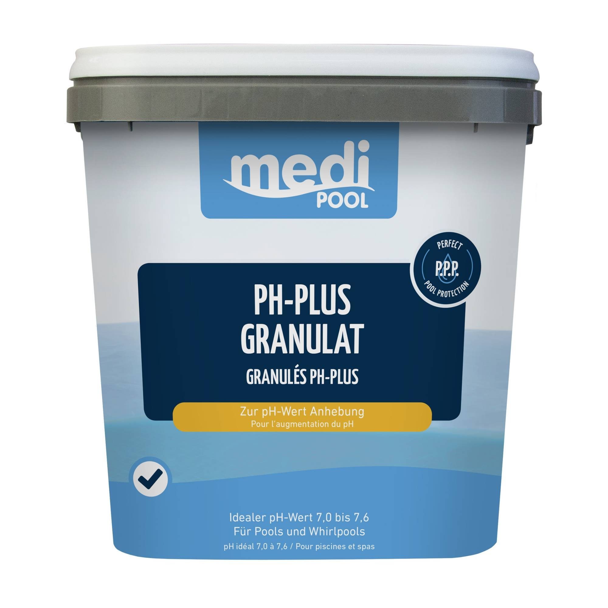 mediPOOL Poolpflege mediPool - pH-Plus Granulat 5,0 kg
