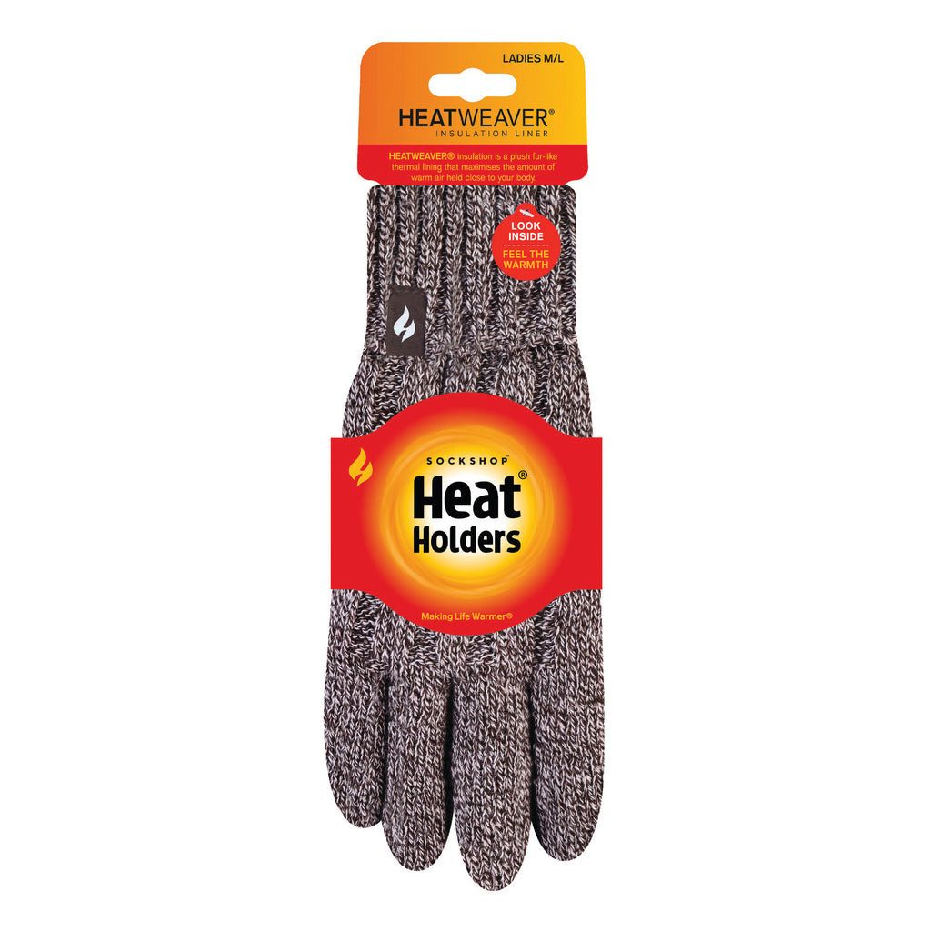 Heat Holders Strickhandschuhe Damen warm
