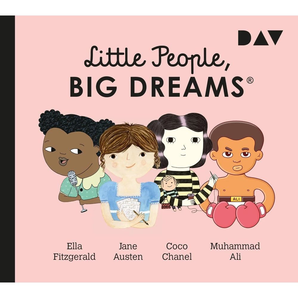 Der Audio Verlag Hörspiel Little People, Big Dreams® - Teil 2: Ella Fitzgerald, Jane Austen,...