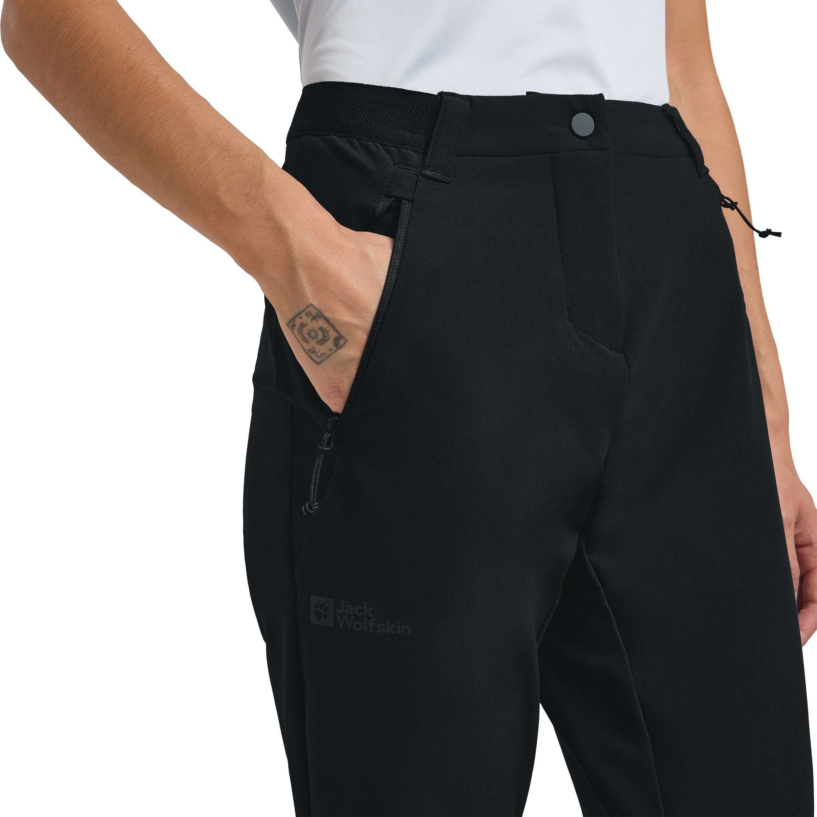 Jack Wolfskin Softshellhose GEIGELSTEIN SLIM PANTS W
