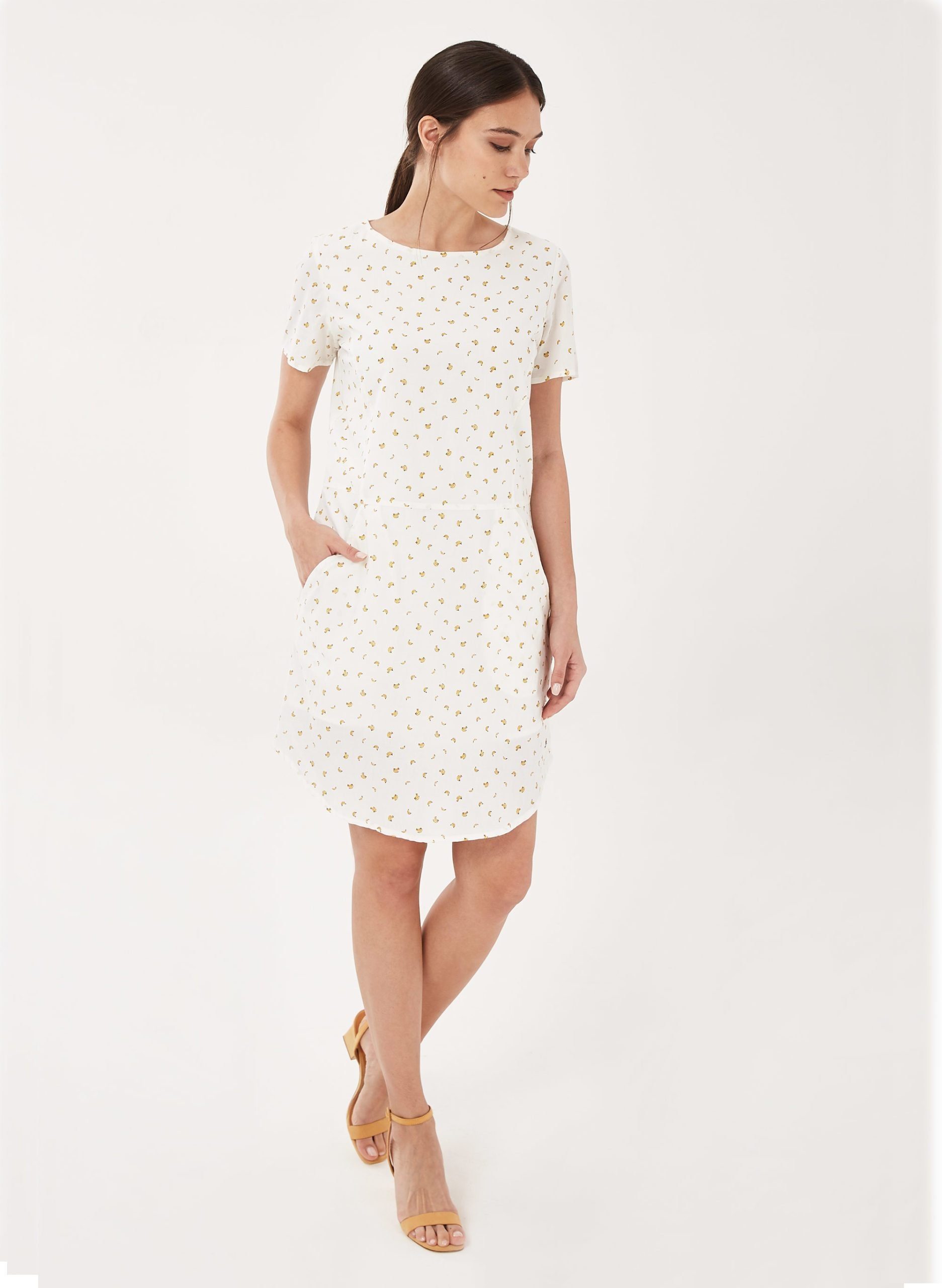 Kleid & Hose Kleid aus Bio-Baumwolle mit Allover-Print
