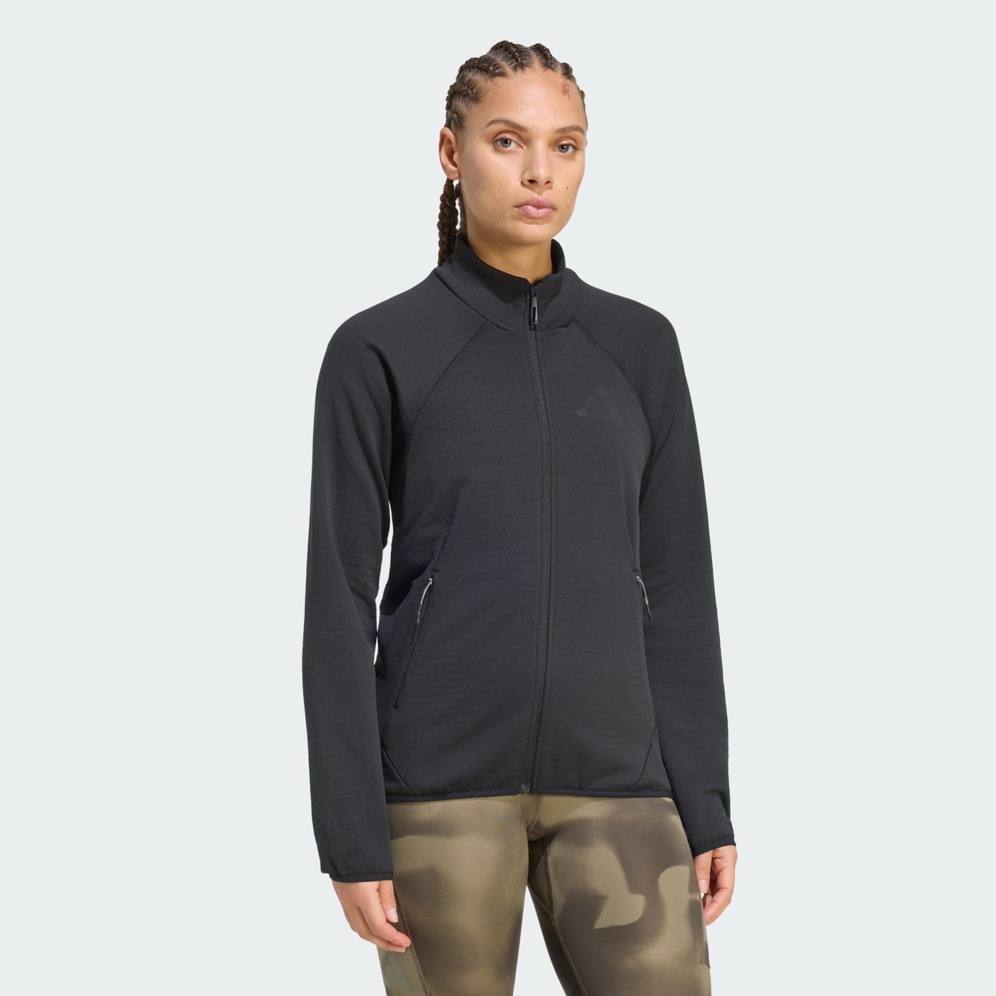 adidas TERREX Fleecejacke TERREX XPERIOR CLIMAWARM+ VENTKNIT FLEECEJACKE (1-St)