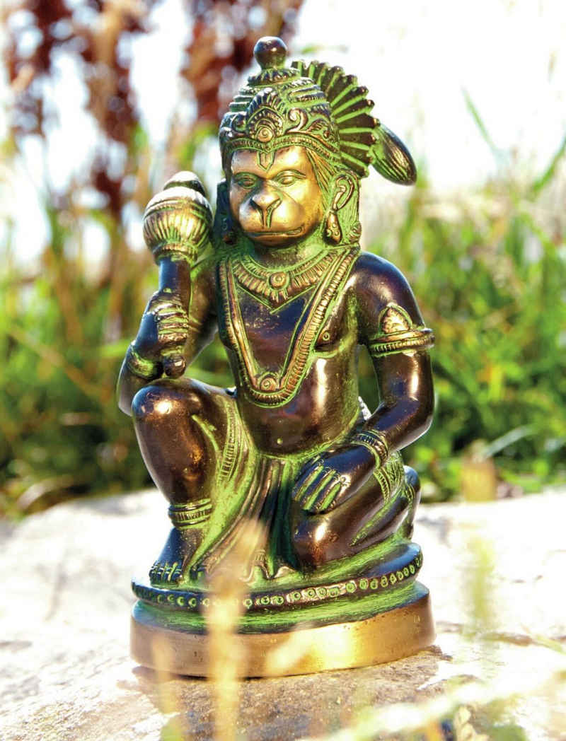Berk Dekofigur Hanuman Figur aus Messing, 13 cm (Standard, 1 St)