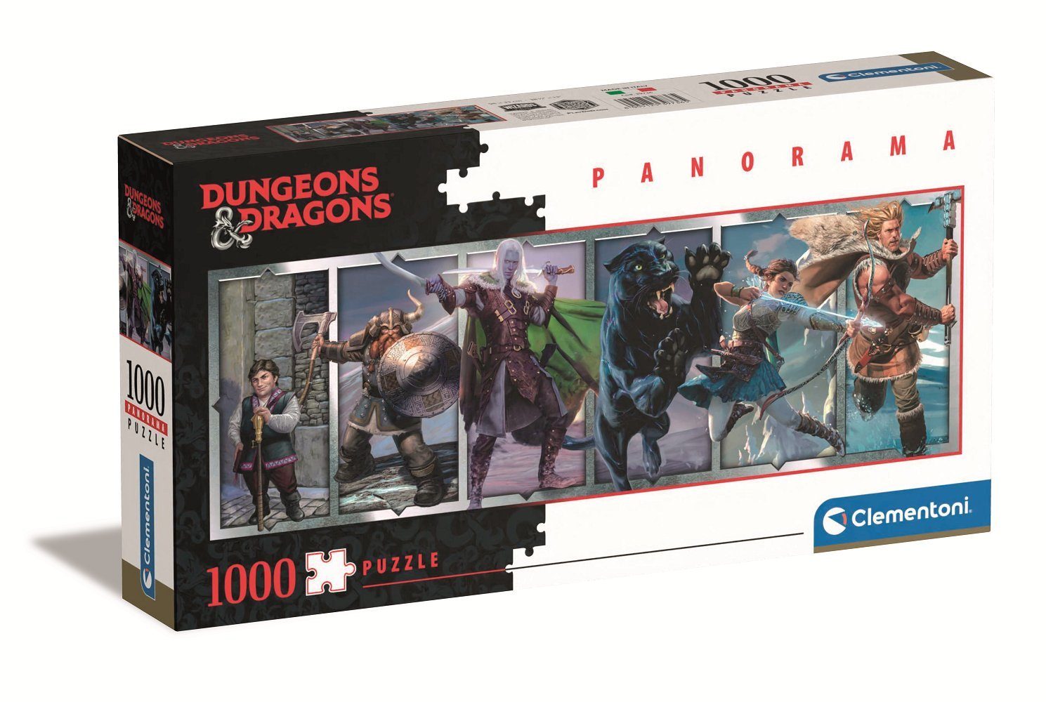 Clementoni® Dragons & Puzzle, Puzzleteile 1000 39736 Puzzle Panorama IIII Dungeons
