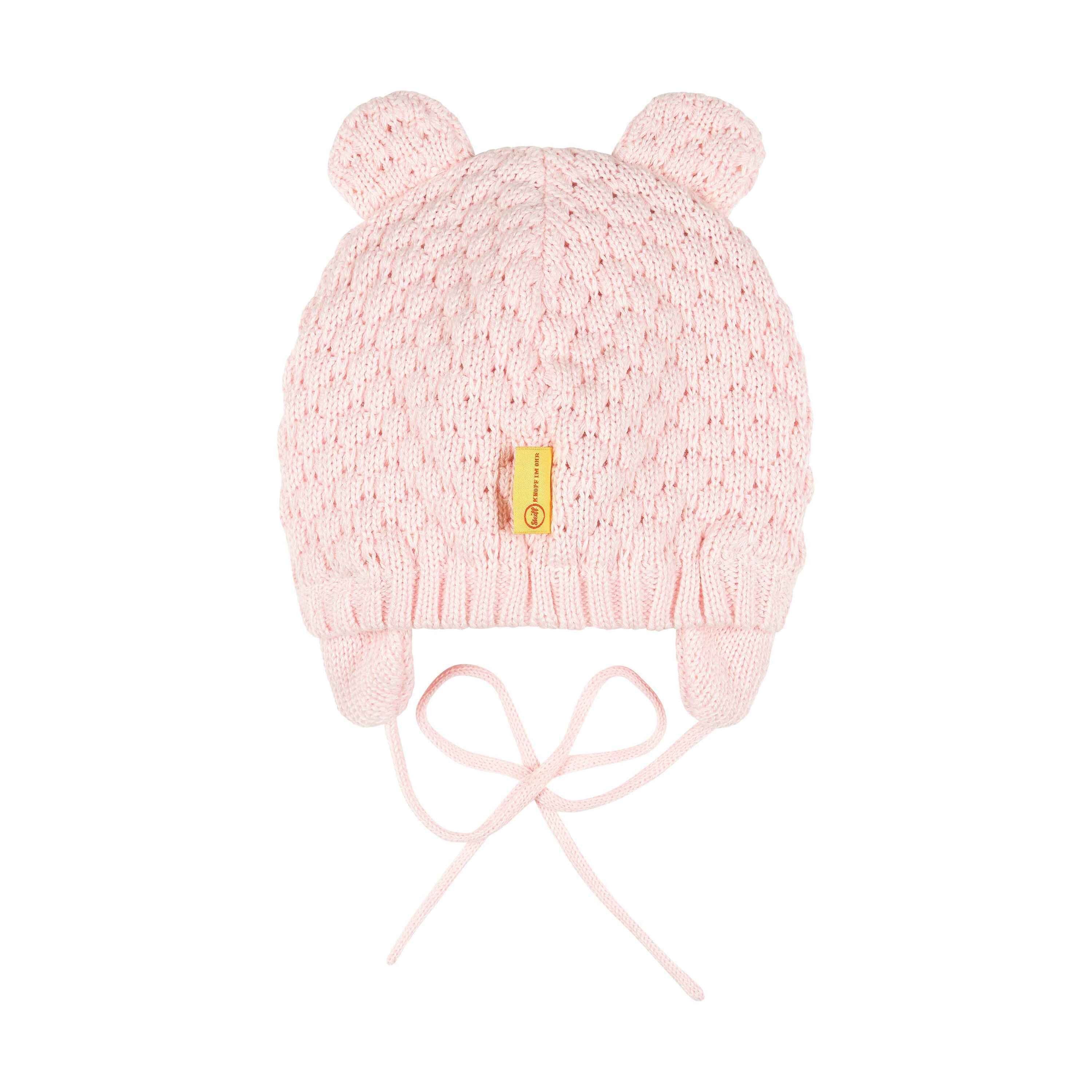 Steiff Strickmütze Mütze Barely Accessoires & Mini Baby Pink