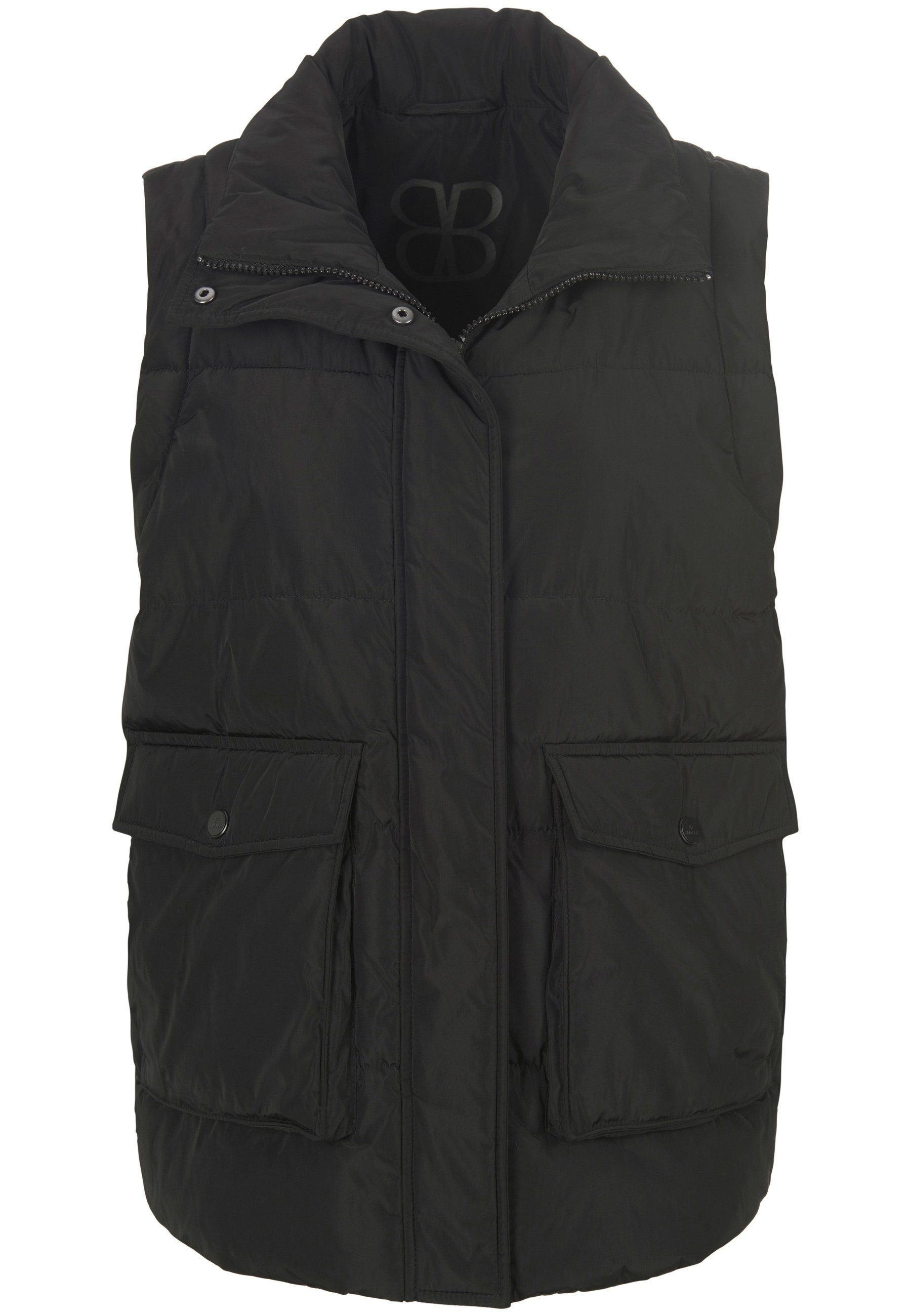 wasserabweisend Steppweste BLACK Basler Vest