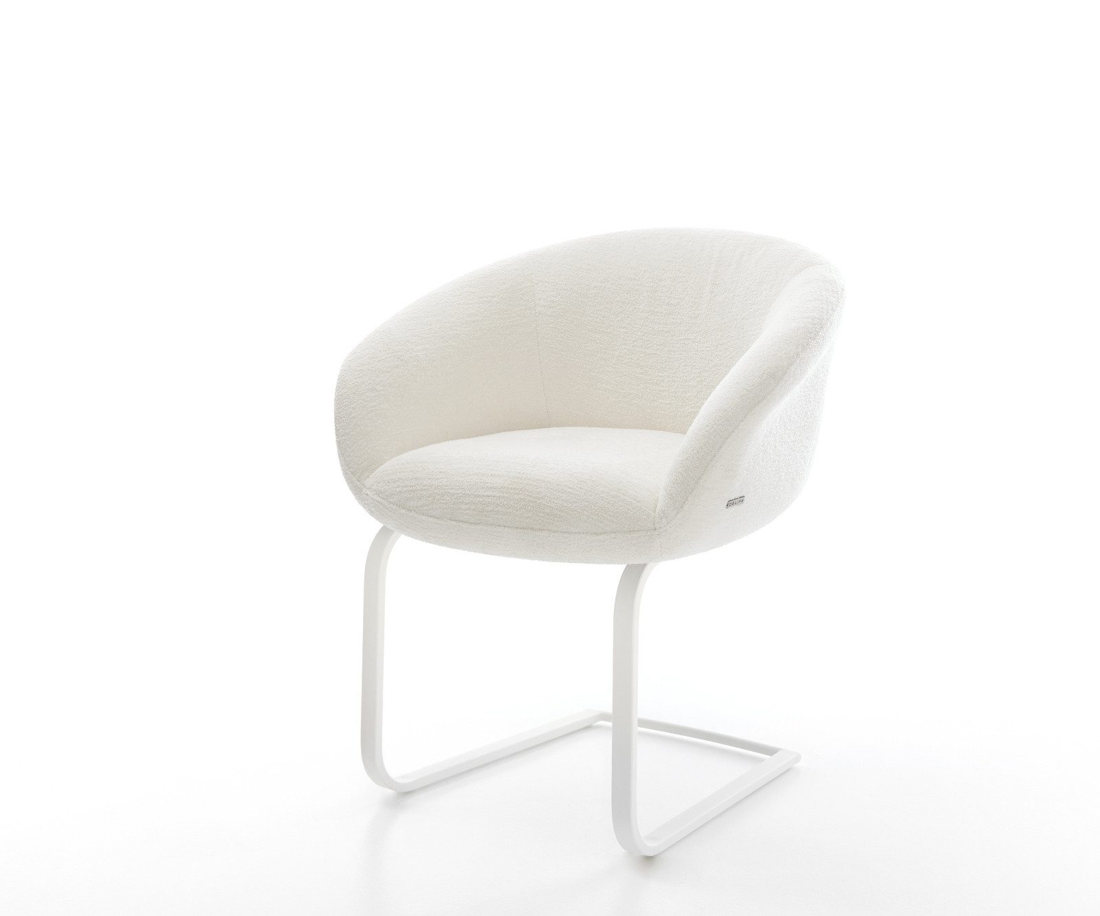 DELIFE Polsterstuhl Vinka-Flex, mit Armlehnen Freischwinger günstig online kaufen