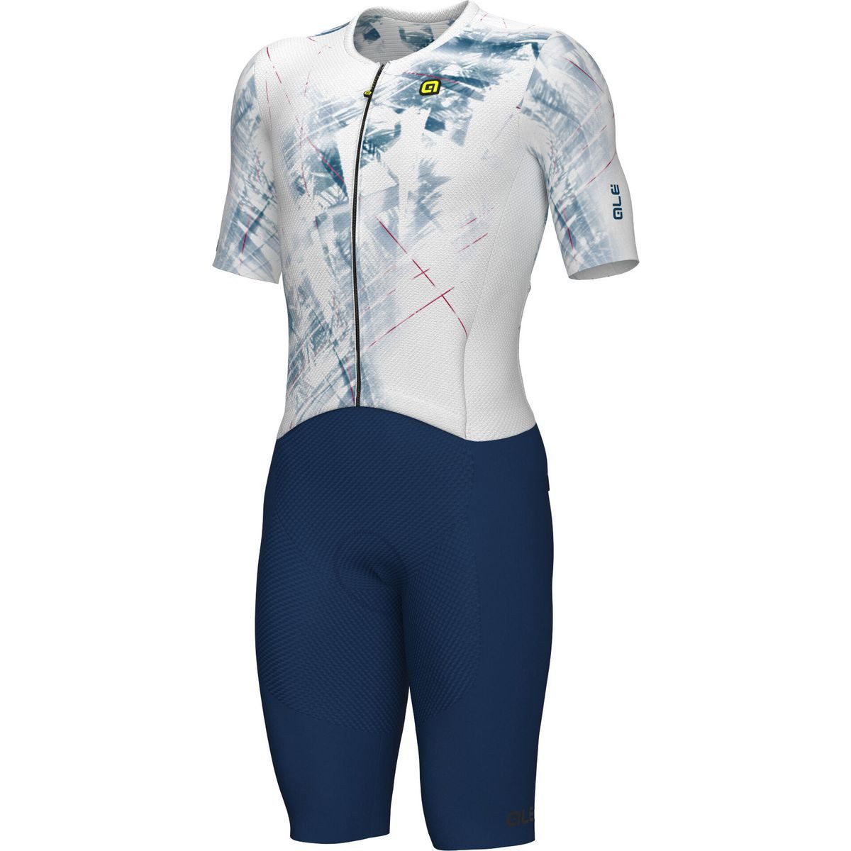 alé Radtrikot Mirror Leichter, aerodynamischer Einteiler für Radsport mit UV-Schutz