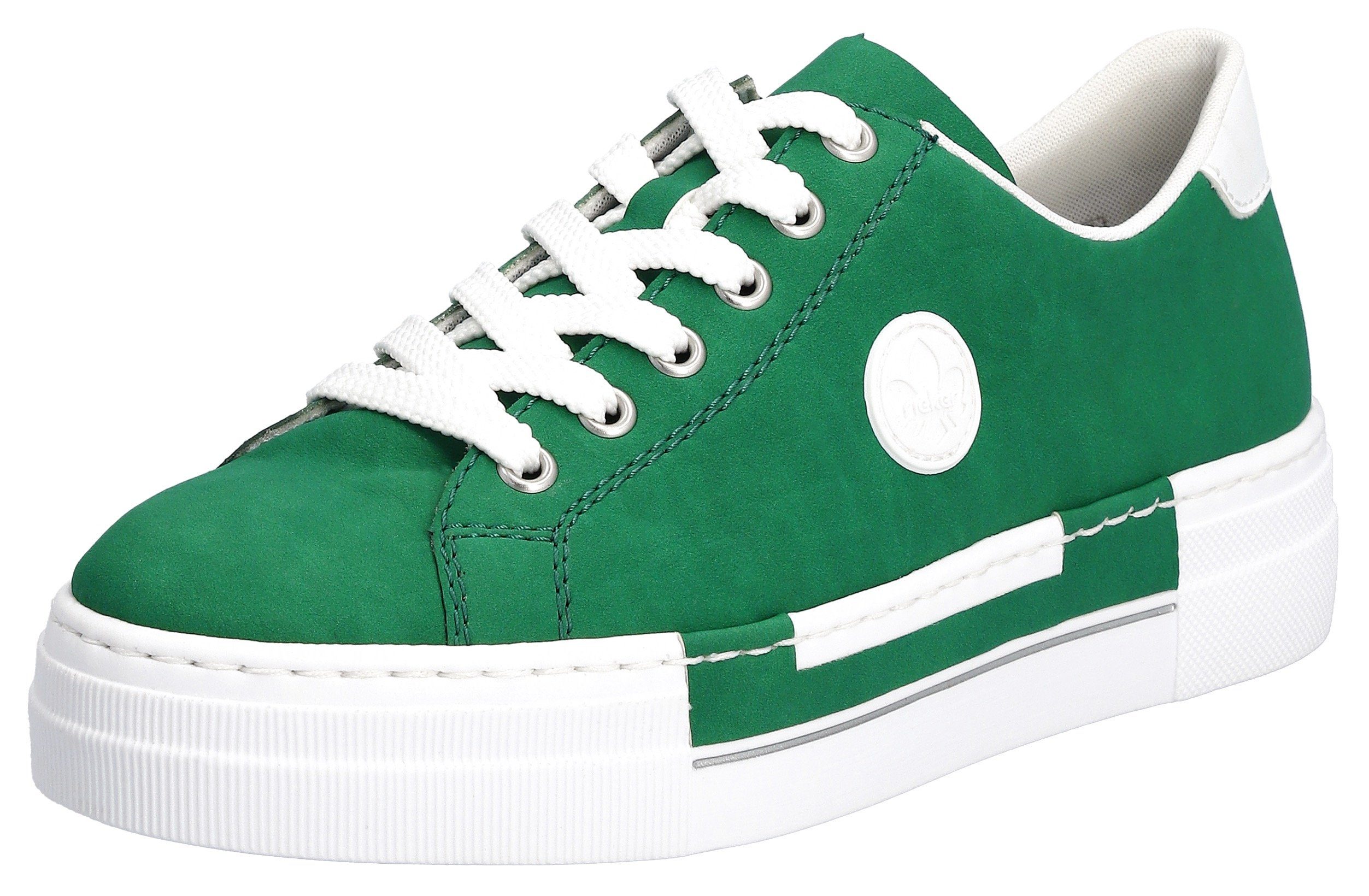 Rieker Sneaker, Freizeitschuh, Halbschuh, Schnürschuh mit günstig online kaufen