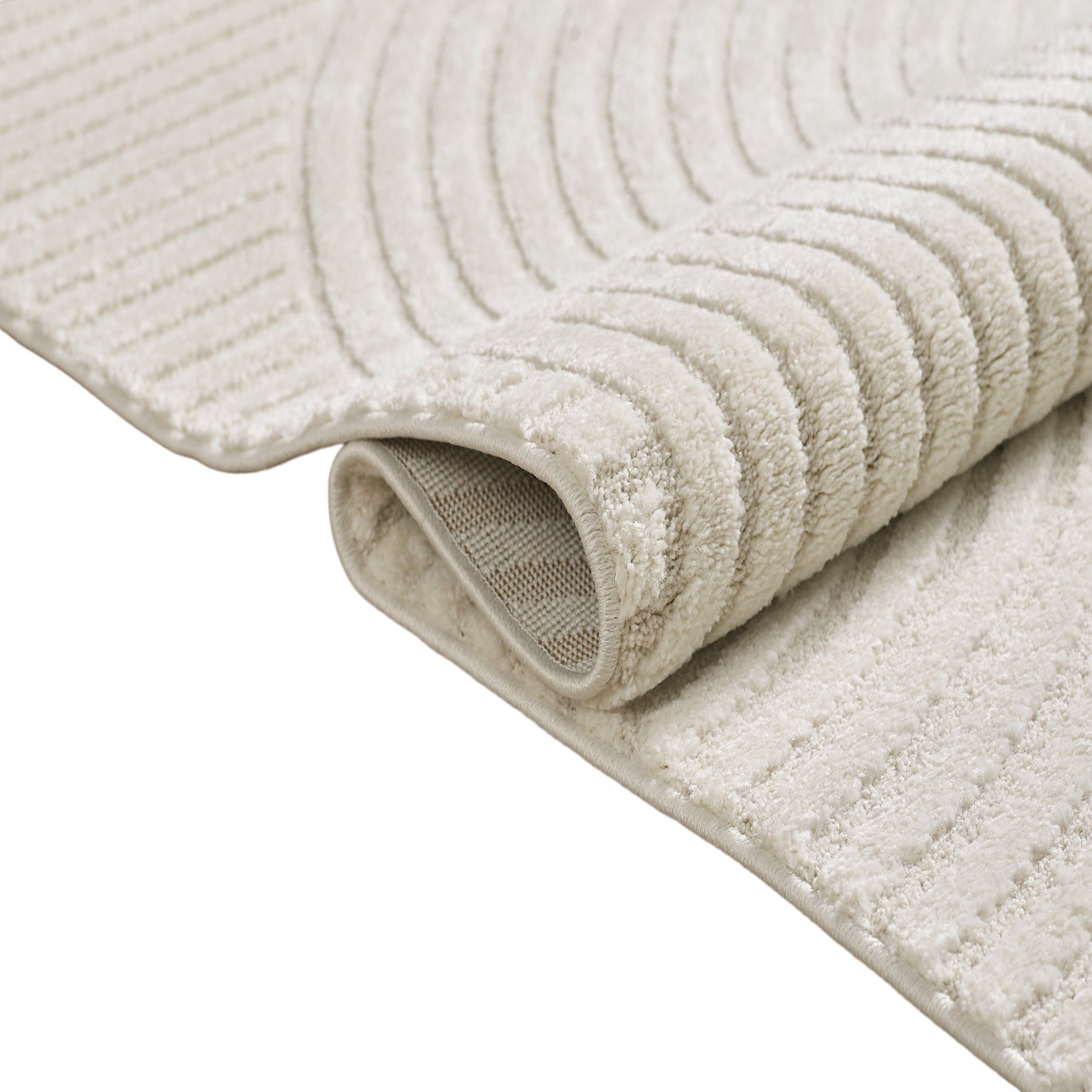Carpetia Teppich Moderner Teppich in Creme günstig online kaufen