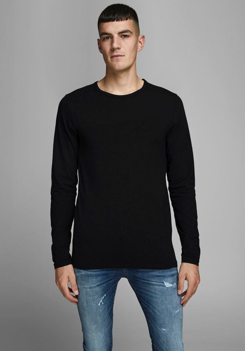 Jack & TEE Longsleeve Jones BASIC Black