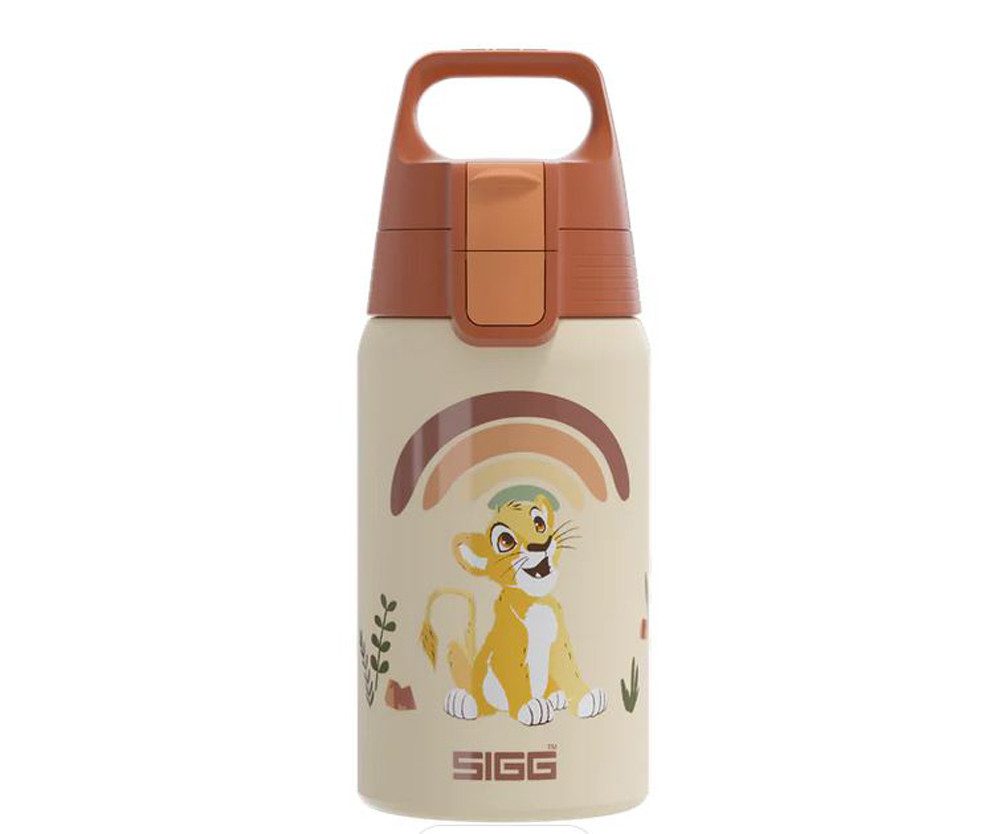 Sigg Trinkflasche Sigg Kinder Trinkflasche Shield ONE Kids 0,5 Liter, tolle Kindertrinkflasche mit schönen Motiven