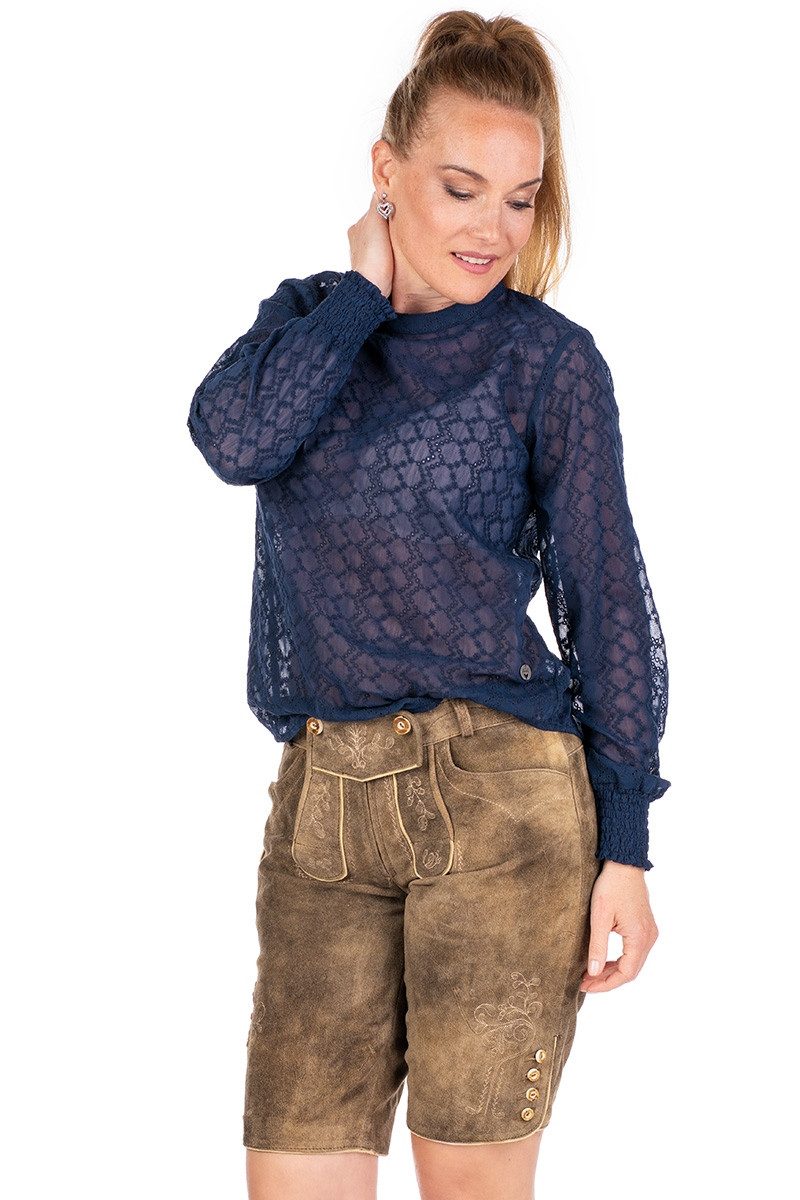 Spieth & Wensky Lederhose Trachtenlederhose Damen - FABIOLA - honey/natur günstig online kaufen