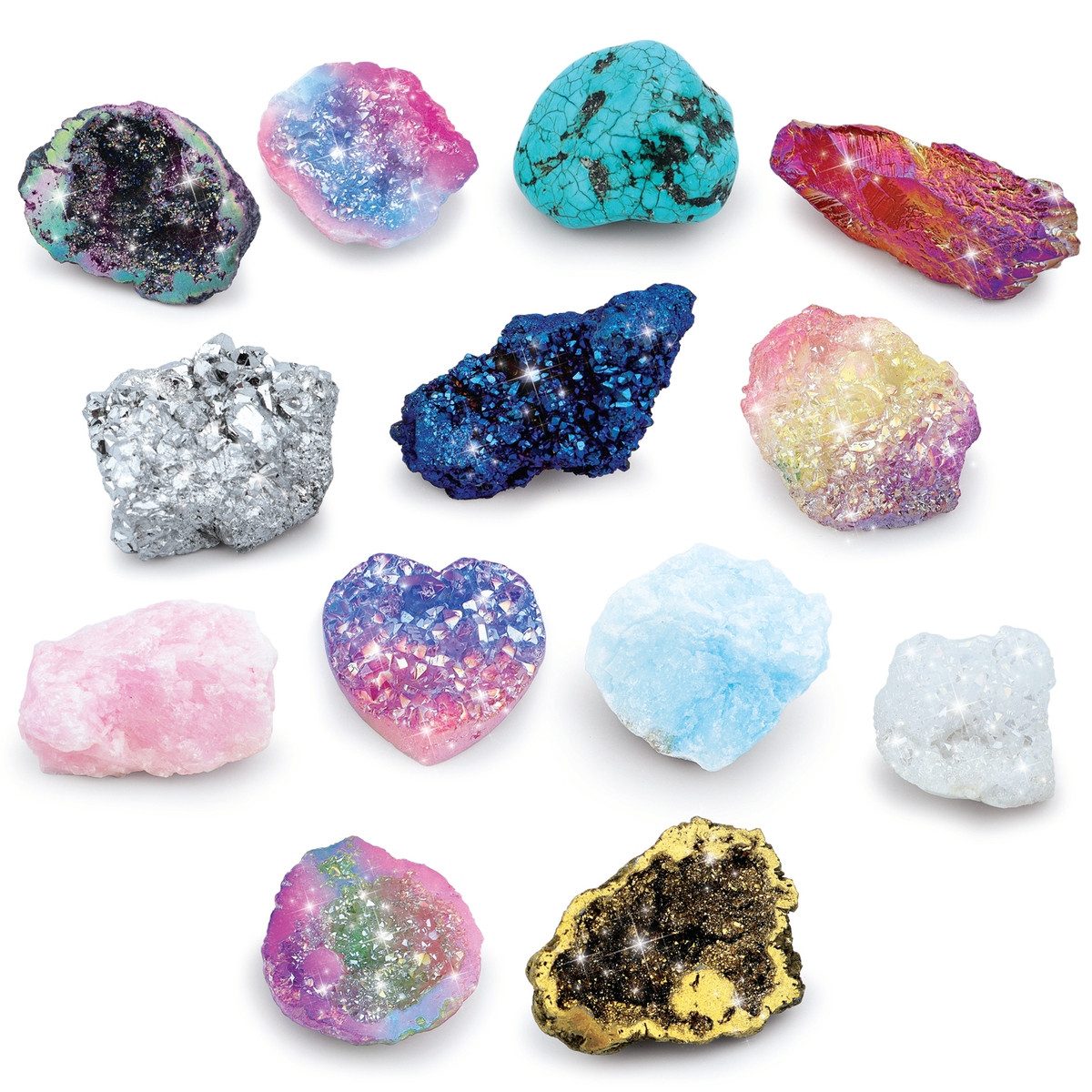 Toynamics Europe Deko-Granulate Nebulous Stars Sammelbare Sternensteine - Box