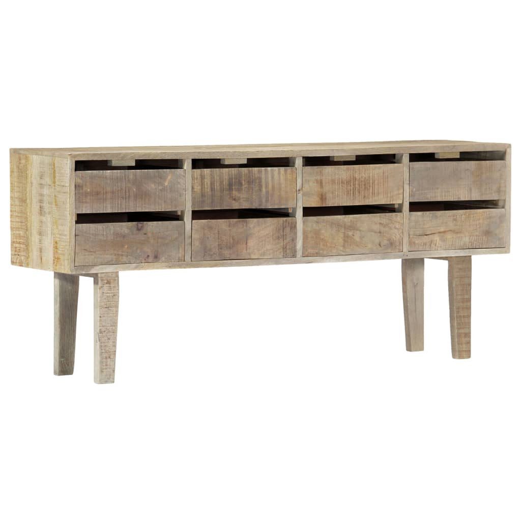 vidaXL Sideboard Sideboard 140×30×60 cm Massivholz (1 St)