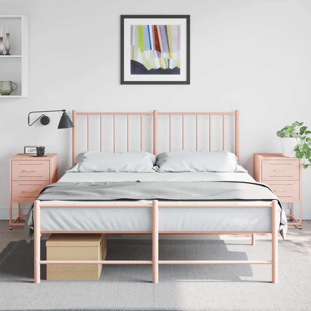 vidaXL Nachttisch Nachttische 2 Stk. Rosa günstig online kaufen