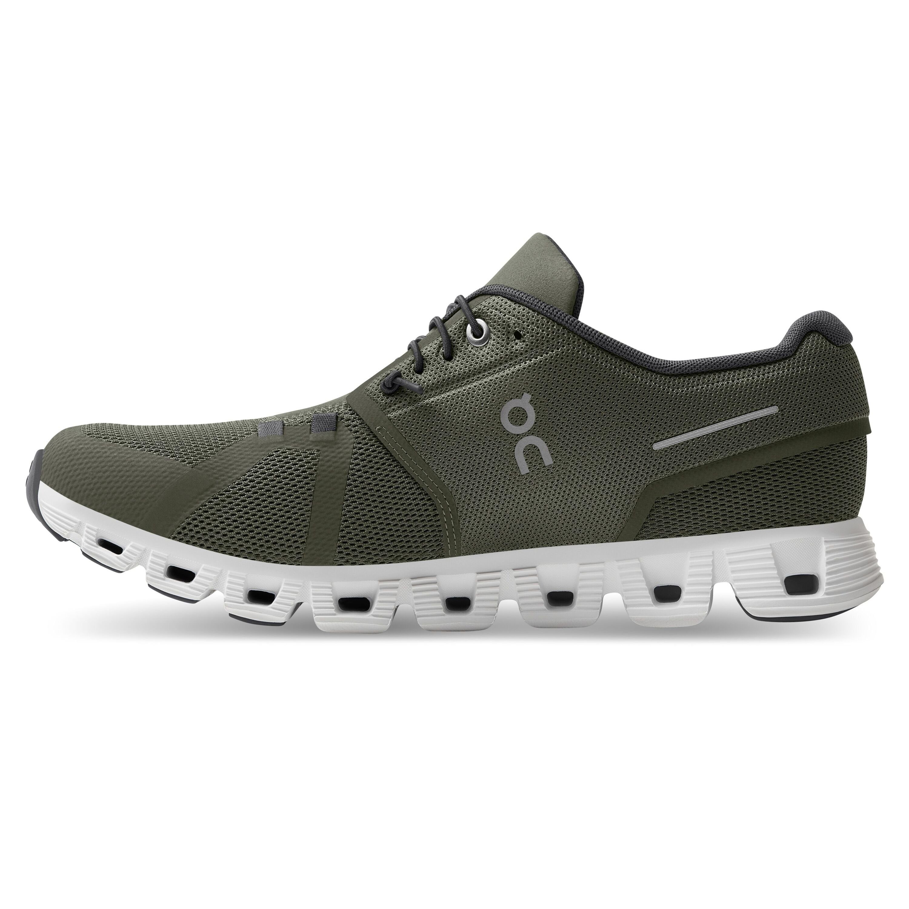 (2-tlg) Cloud RUNNING ON White Laufschuh / Zero-Gravity-Schaum 98912 5 Olive mit