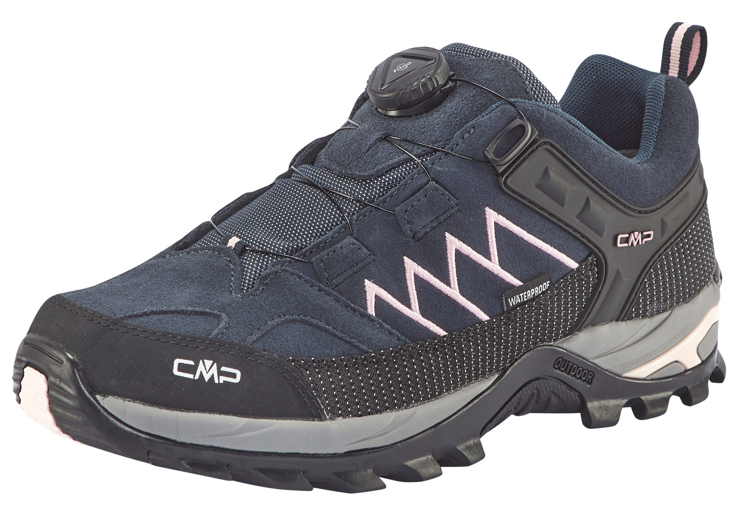 CMP RIGEL LOW WMN FITGO TREKKING SHOES WP Wanderschuh wasserdicht