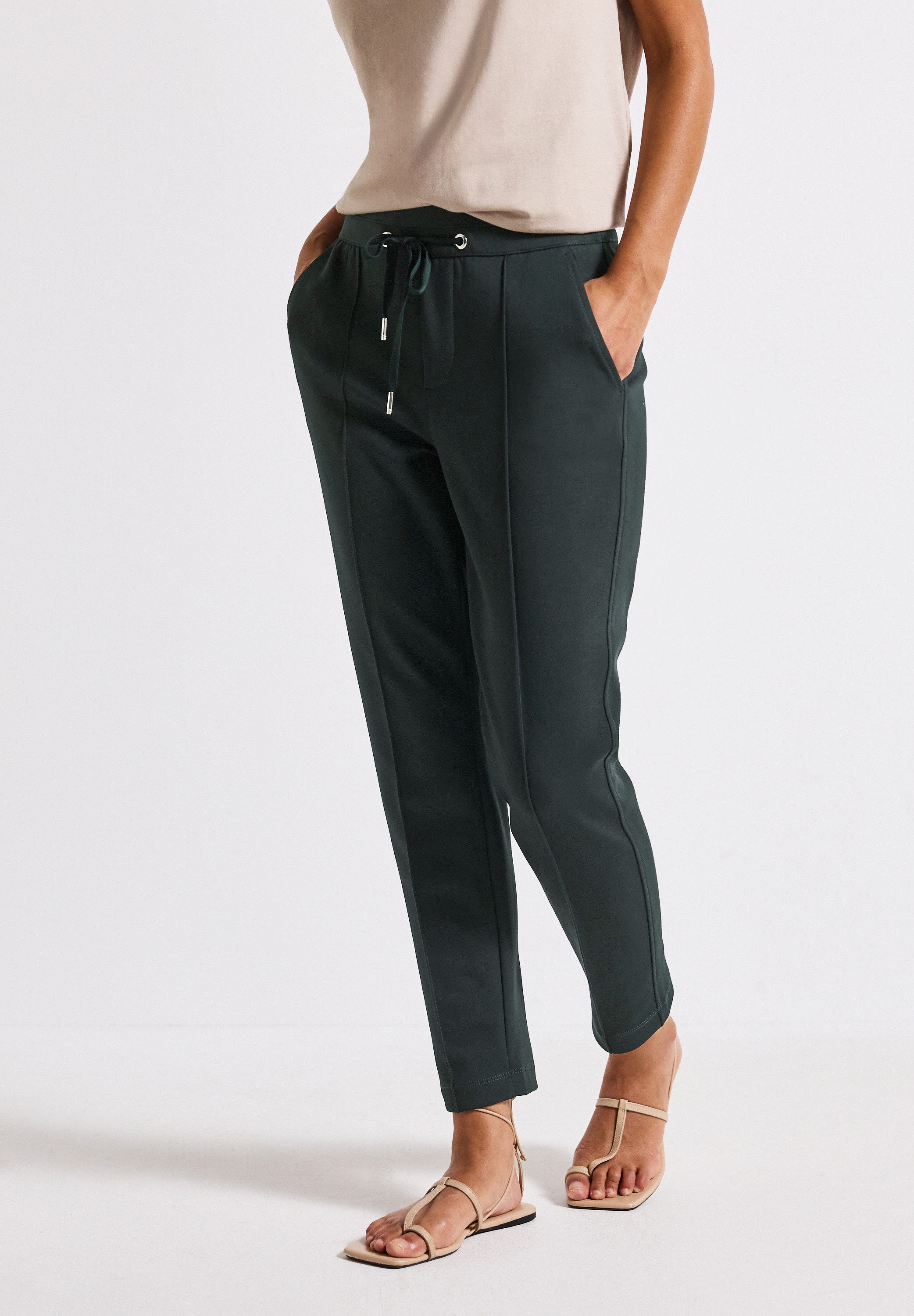 STREET ONE Jogger Pants Middle Waist