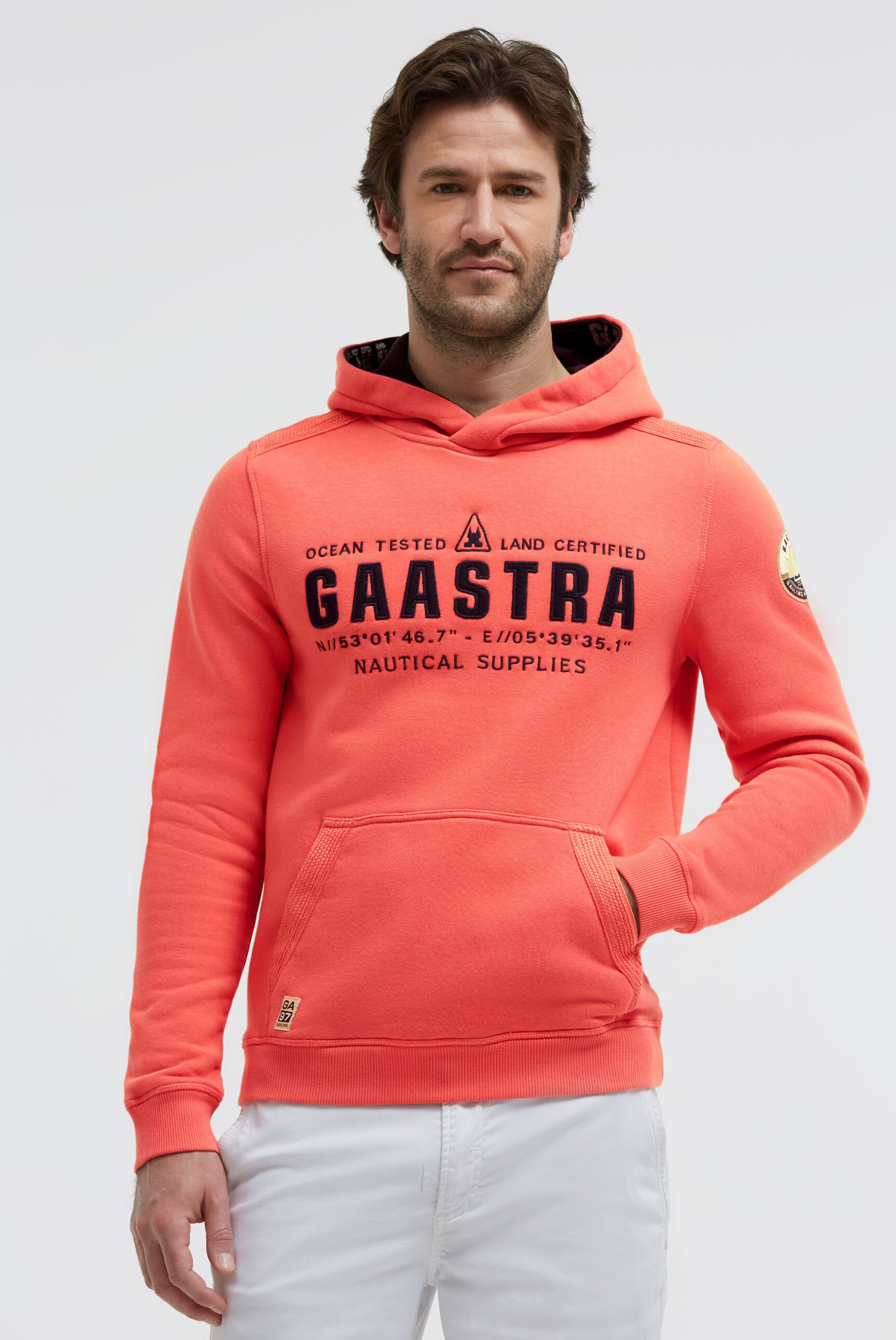 Gaastra Kapuzensweatshirt mit Baumwolle günstig online kaufen