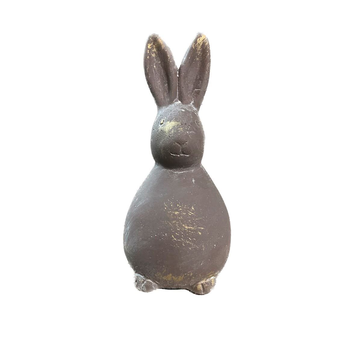 matches21 HOME & HOBBY Dekofigur Osterdeko Hasen Figur aus Zement Osterhase 13 cm (1 St)