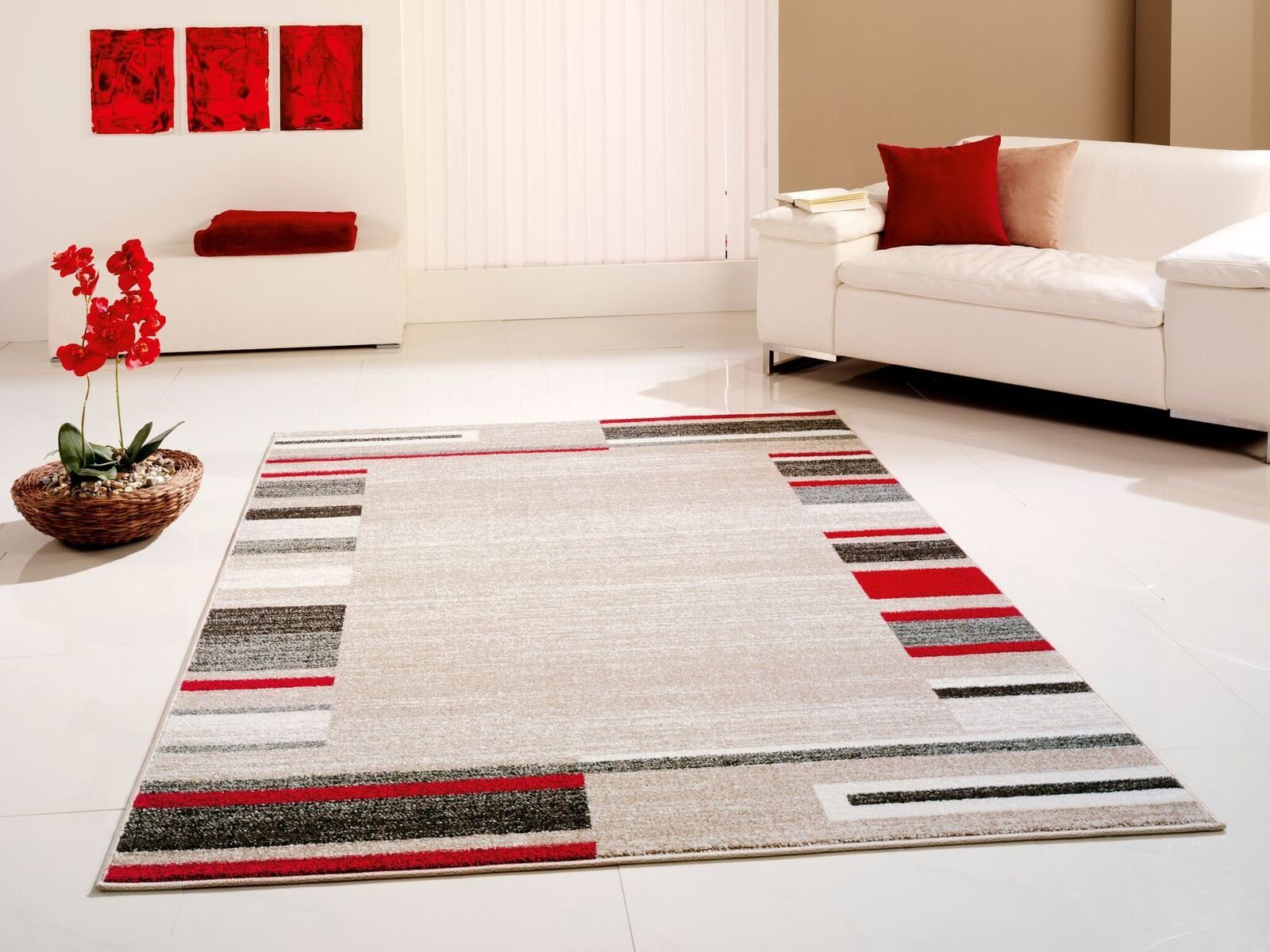 Peyer Syntex Teppich Teppich Mozart 60x110 cm, rechteckig