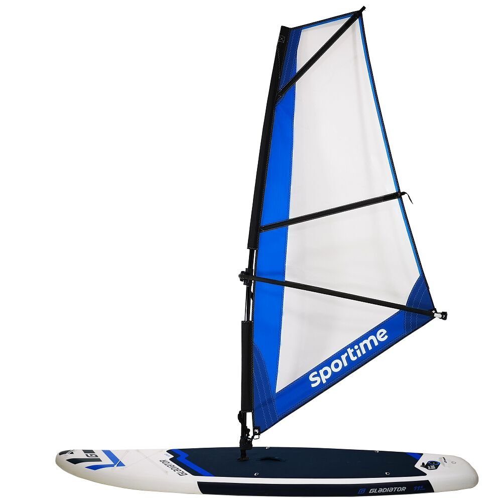 Wind-SUP Wind 11'6 „Surf Board Paddling GLADIATOR Up Wave” Set inkl. Stand Rig SUP-Board &