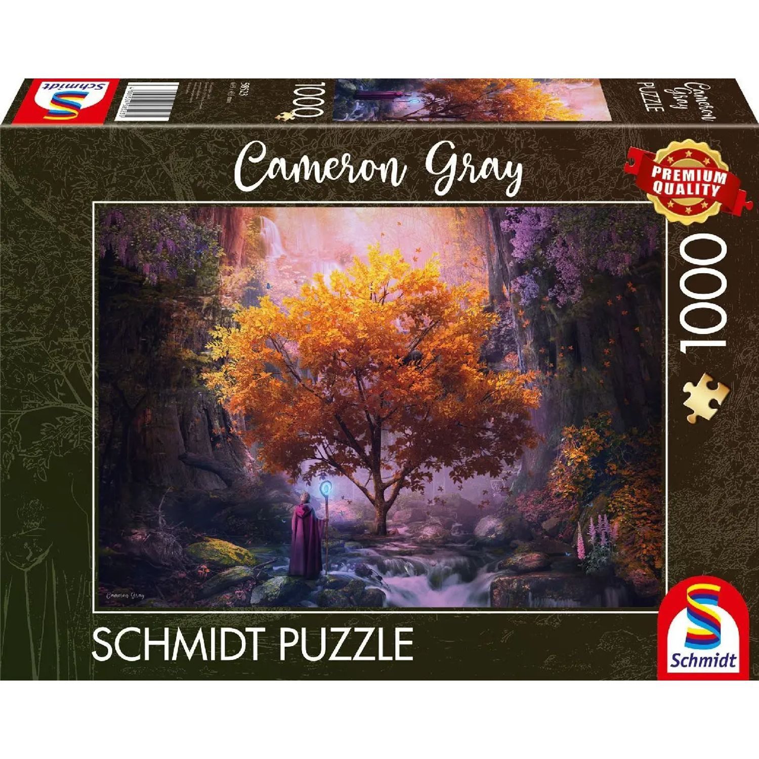 Schmidt Spiele Puzzle Waldeszauber, 1000 Puzzleteile