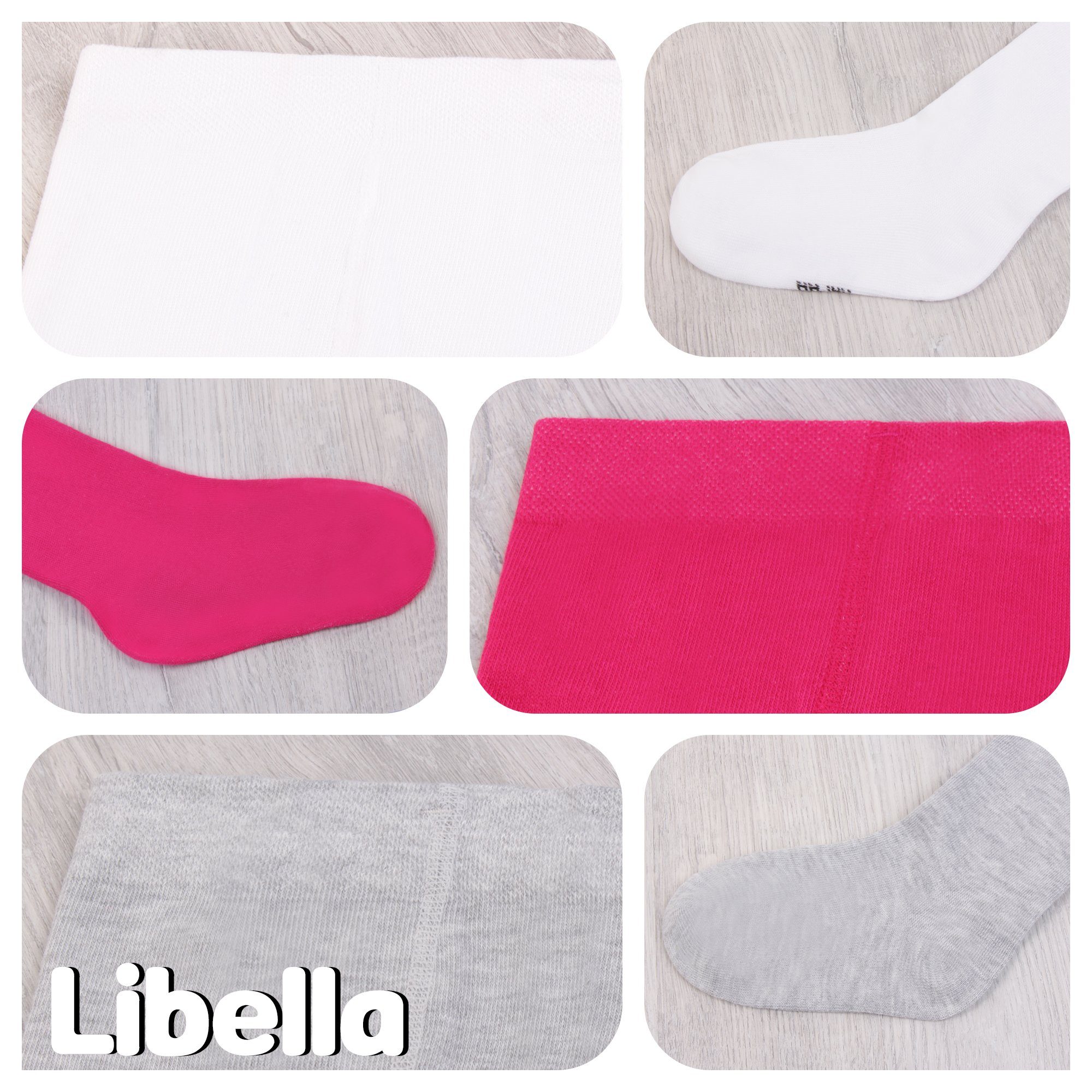 Libella Strickstrumpfhose 27246 (6er-Packung) aus Baumwolle in verschiedenen Farben – Bild 3 von 5