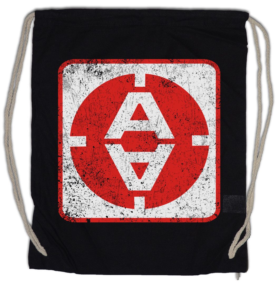 Turnbeutel Vintage Alpha Moonbase Door Logo Turnbeutel Scifi TV Space 1999