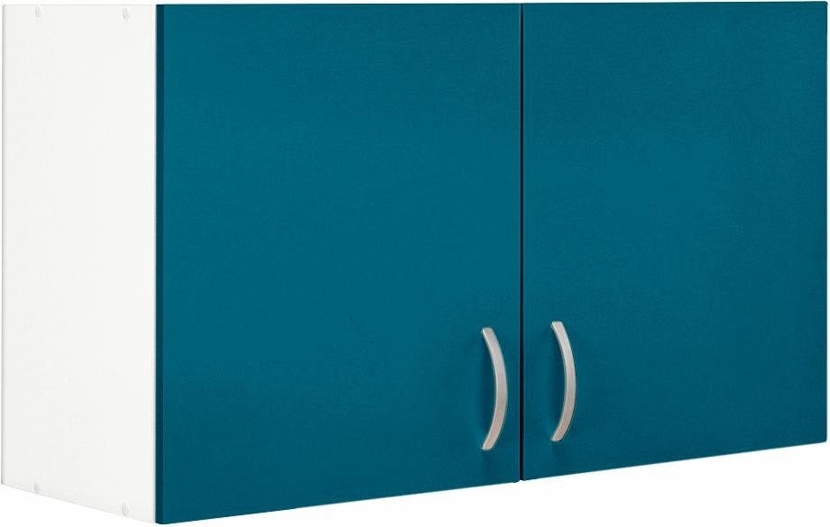 wiho Küchen Hängeschrank Flexi Breite 100 cm breit Ozeanblau