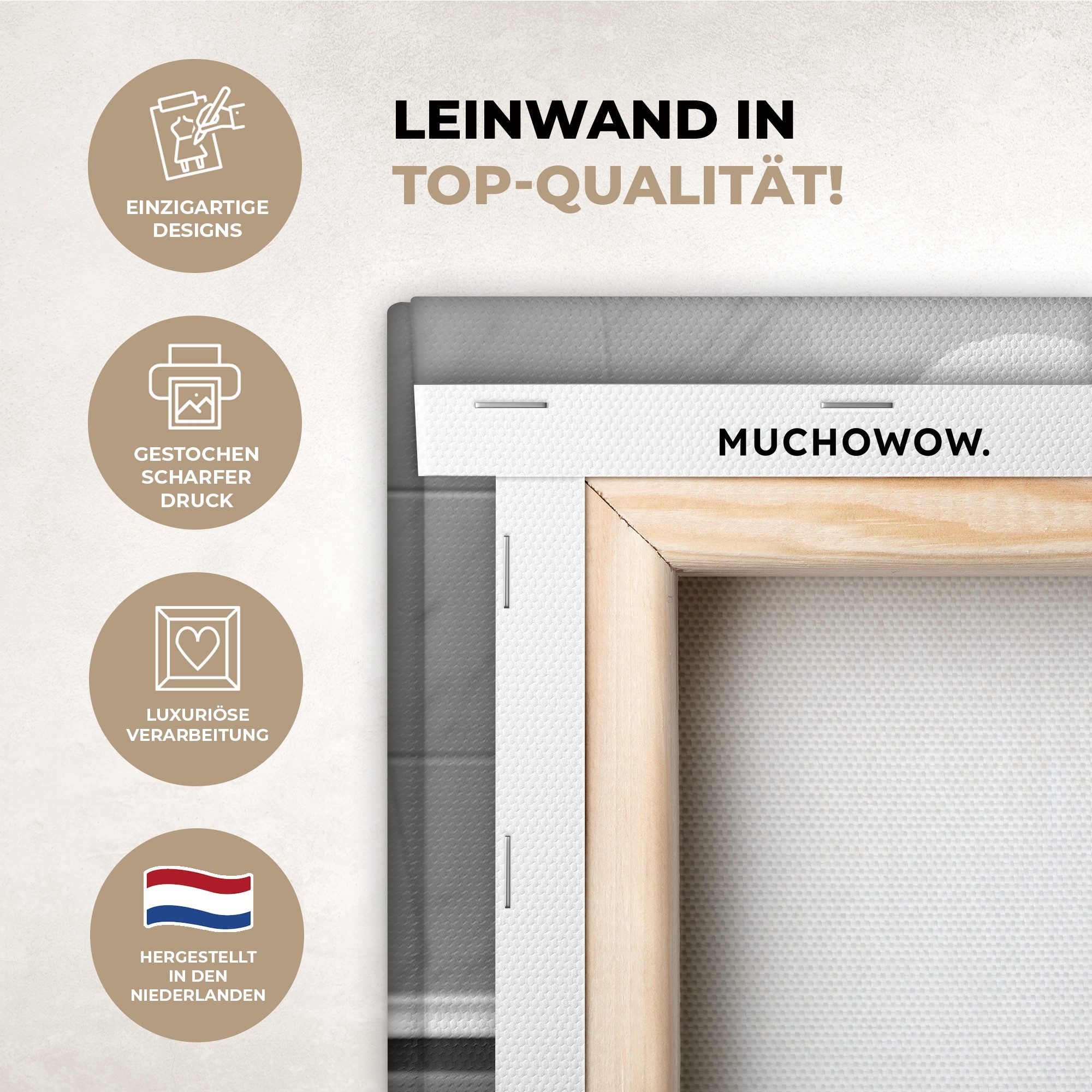 OneMillionCanvasses® Leinwandbild Toilette - Toilettensitz - günstig online kaufen