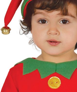 Karneval-Klamotten Kostüm Weihnachtselfen Baby Kleinkinder Weihnachten, Weihnachtskostüm Kinder Elf Weihnachtshelfer Weihnachtselfen