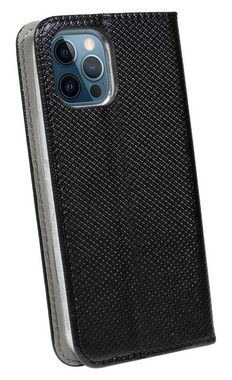 COFI 1453 Handyhülle Smart Magnet Hülle für Samsung Galaxy S23 FE Schwarz