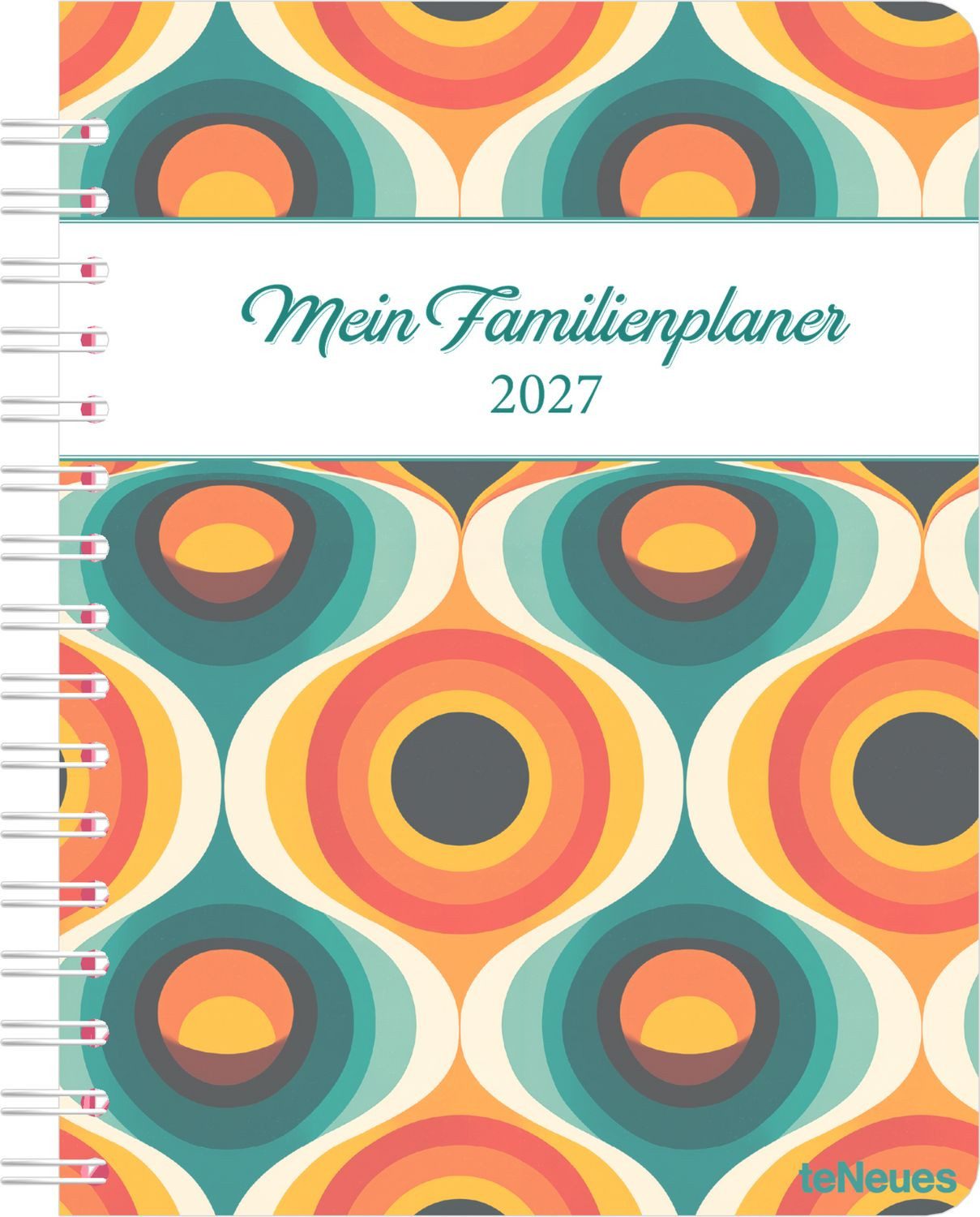NEUMANN Buchkalender Familienplaner-Buch Vintage 2027