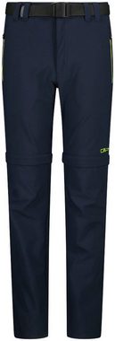 CMP Funktionshose KID ZIP-OFF-PANT (Set, 2-tlg., mit Gürtel) Elastisch & Atmungsaktiv & Schnell trocknend