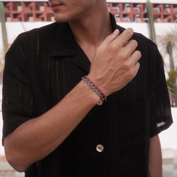 Made by Nami Armband Set Herren & Damen 2x Segeltau Armband Handgemacht (2), Maritimes Minimalistisches Armband 100% Wasserfest & verstellbar