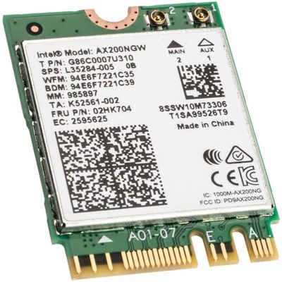 Intel® Wi-Fi 6 AX200 M.2 vPro - WLAN-Adapter - grün Netzwerk-Adapter