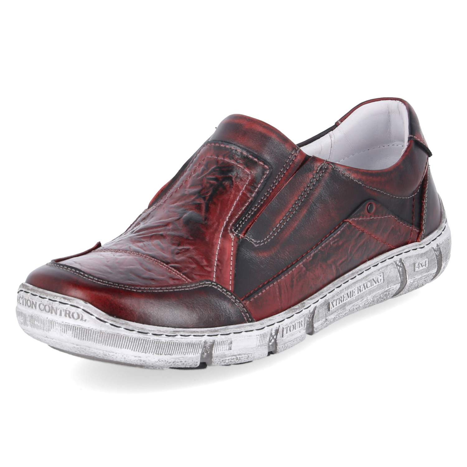 KRISBUT Krisbut 5828-1 Herren Glattleder red Slipper