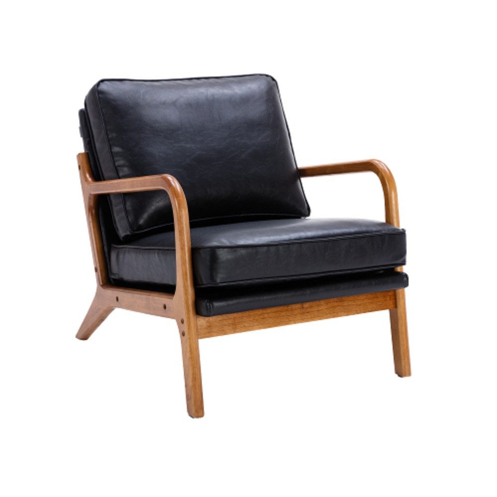 GLP Loungesessel Relaxsessel Holzsessel mit gepolstertem günstig online kaufen