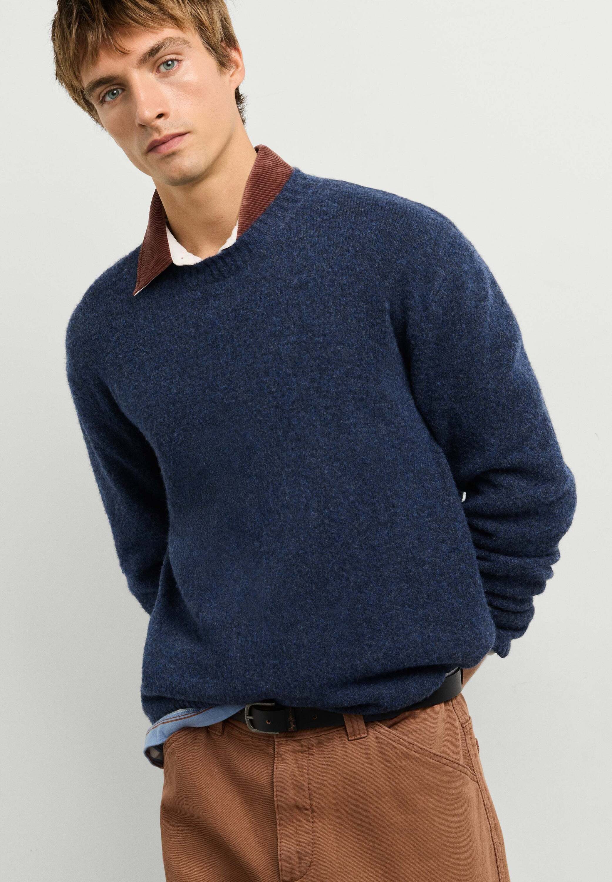 Pepe Jeans V-Ausschnitt-Pullover Jumper DEACON CREW