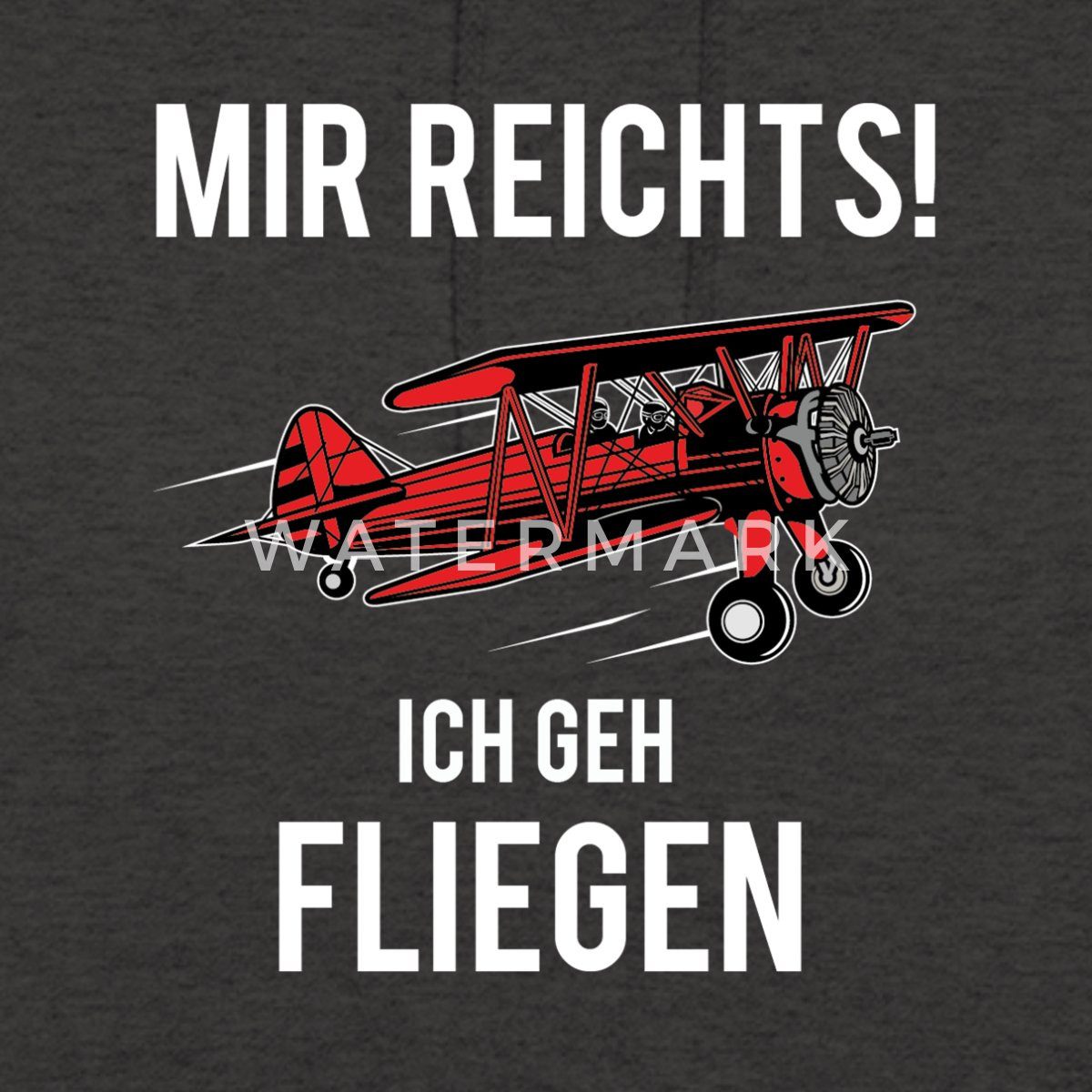 Spreadshirt Hoodie Mir Reichts Ich Geh Fliegen Lustoger Spruch Unisex Hoodie (1-tlg)