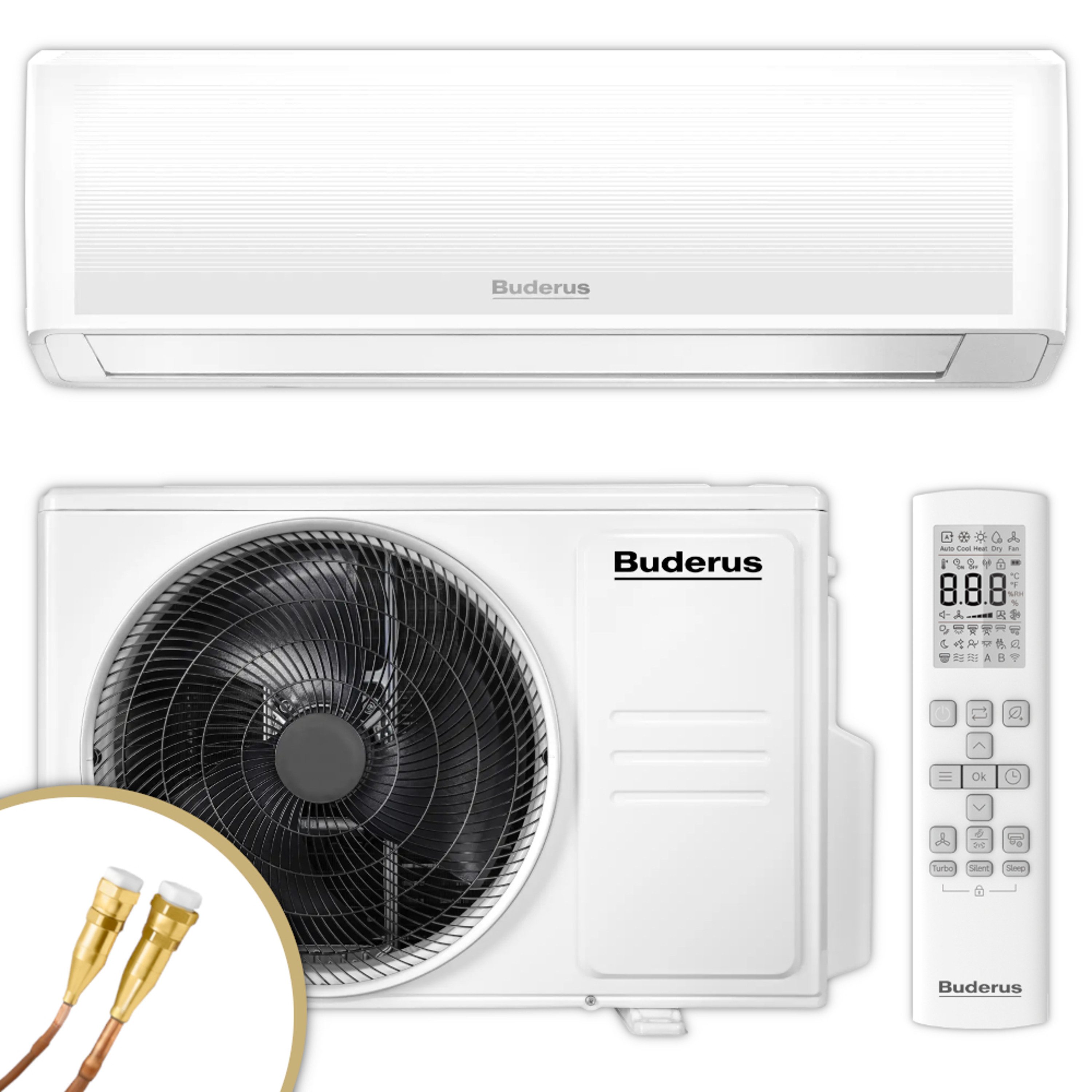 Buderus Split-Klimagerät Logacool AC186i.3-Set 5,3 W