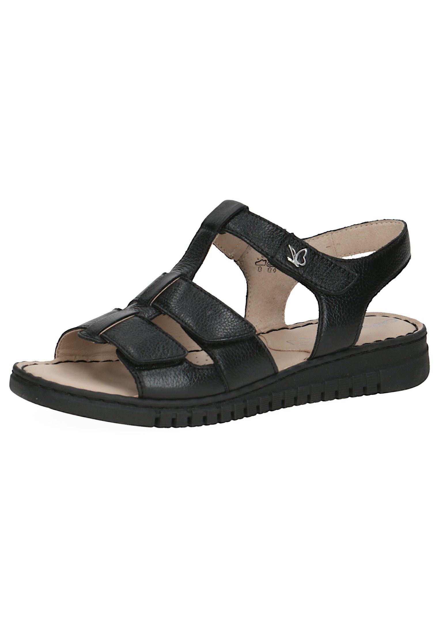 Caprice 9-28102-44 022 Black Nappa Sandale günstig online kaufen