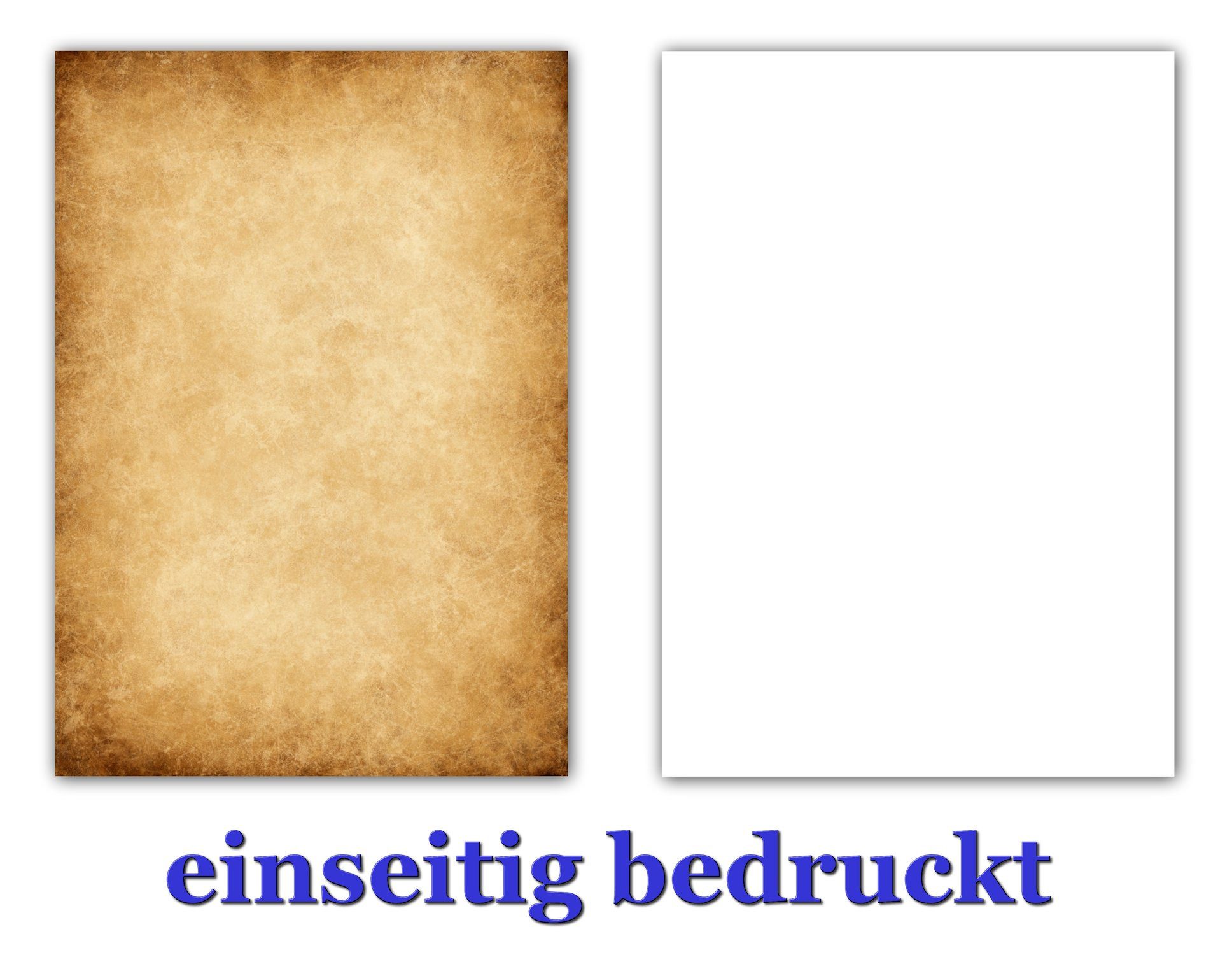 Briefpapier Motivpapier Urkunden, Urkundenpapier DIN A4, gut beschreibbar