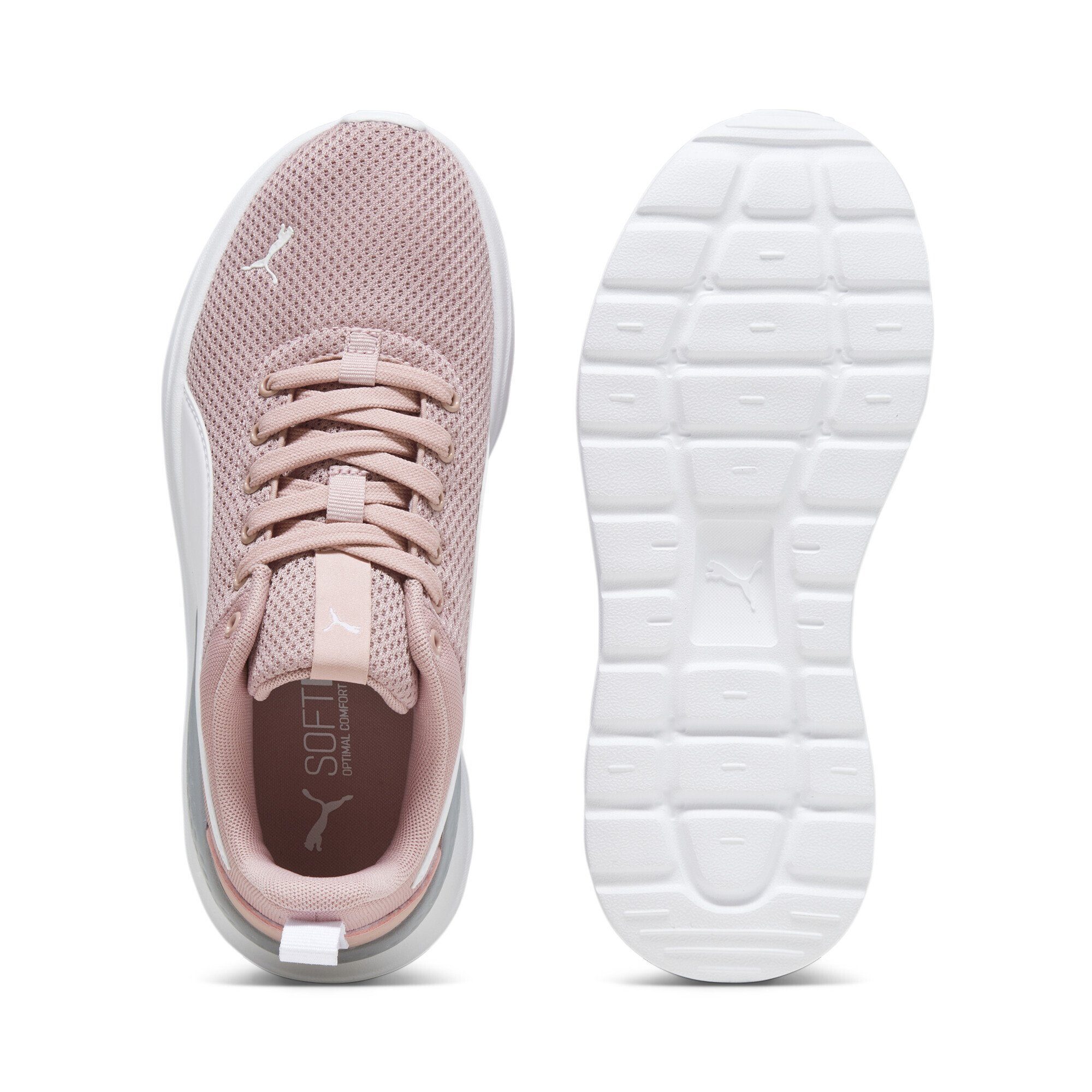 White Laufschuh Sneakers PUMA Pink Peach Anzarun Lite Jugendliche Smoothie