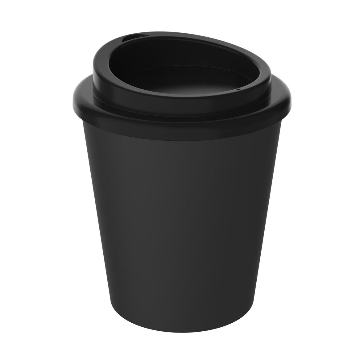 elasto Coffee-to-go-Becher 250 ml Kaffeebecher To Go doppelt isolierter Becher, Made in Germany, BPA-frei, Teebecher, Coffee Mug, recycled Becher