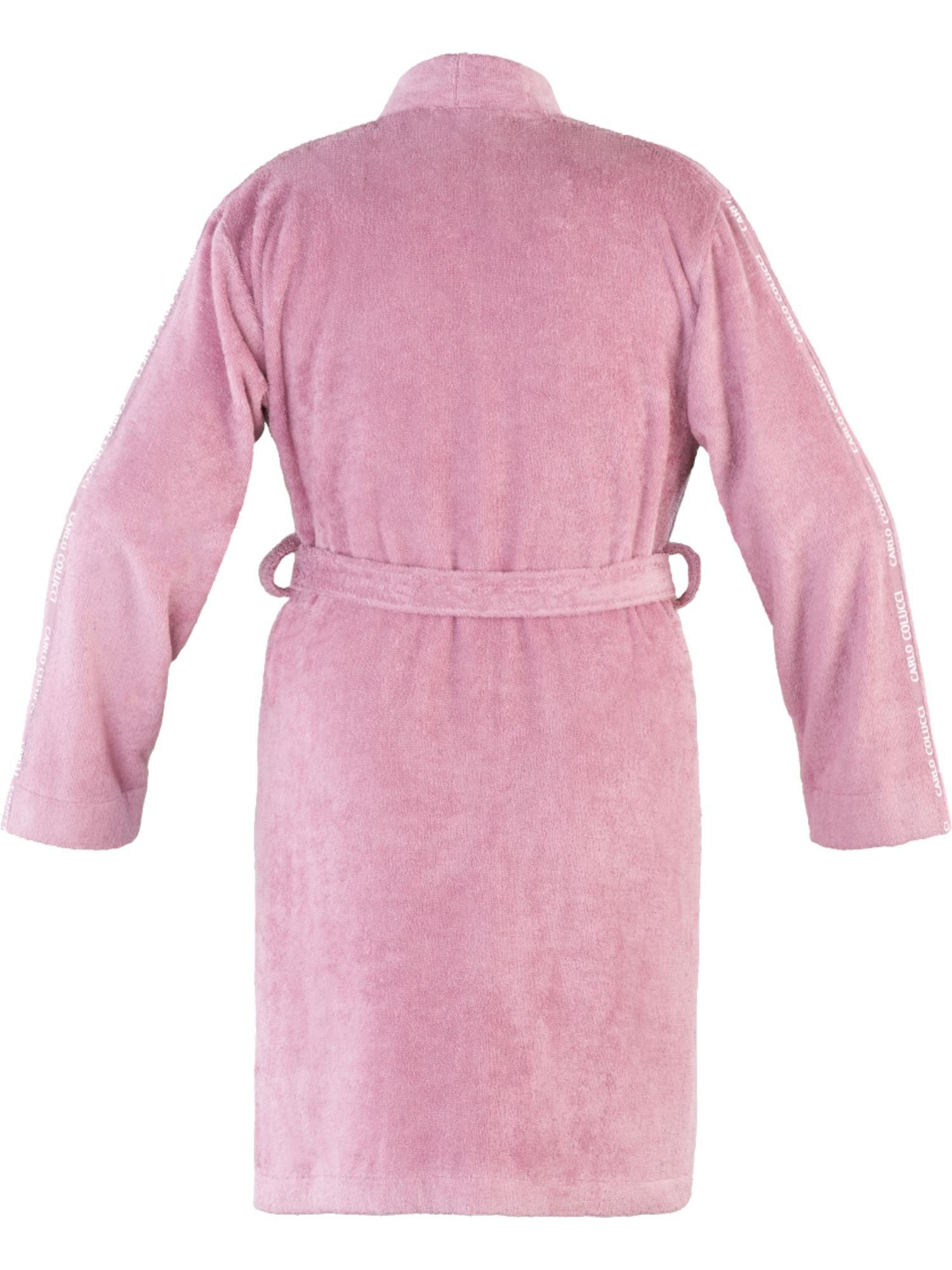 CARLO COLUCCI Bademantel Vita, 100% Baumwolle