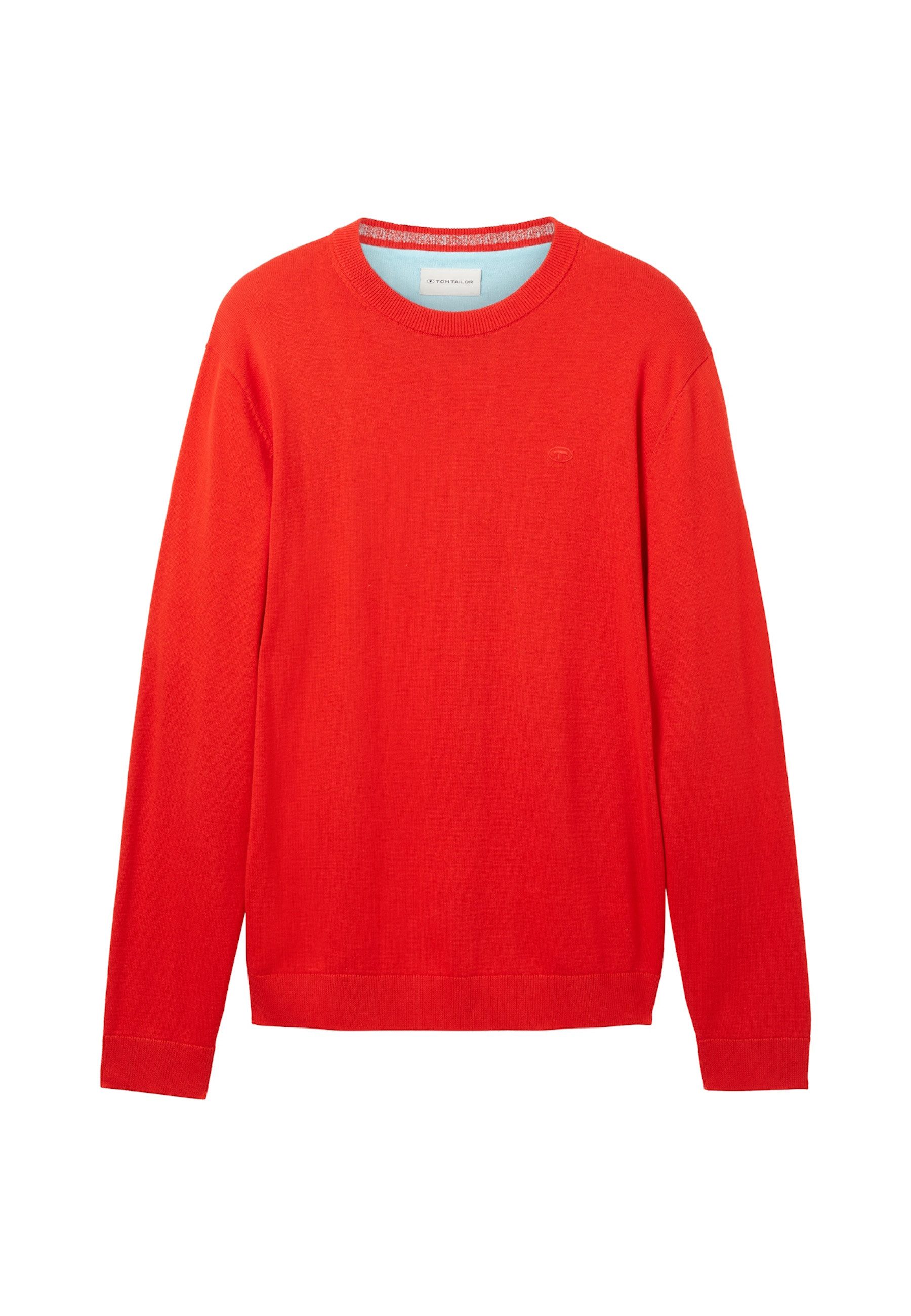 TOM TAILOR Strickpullover Pullover Strickpullover R-Neck günstig online kaufen